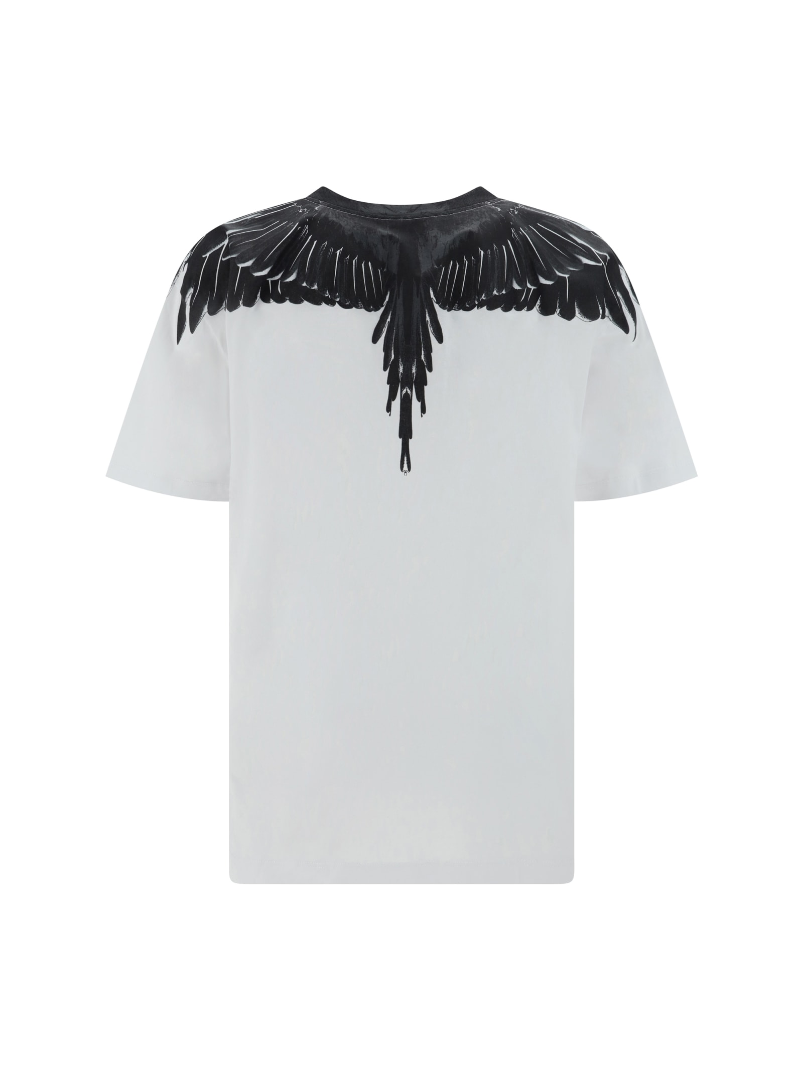 Shop Marcelo Burlon County Of Milan Icon Wings T-shirt In White Black