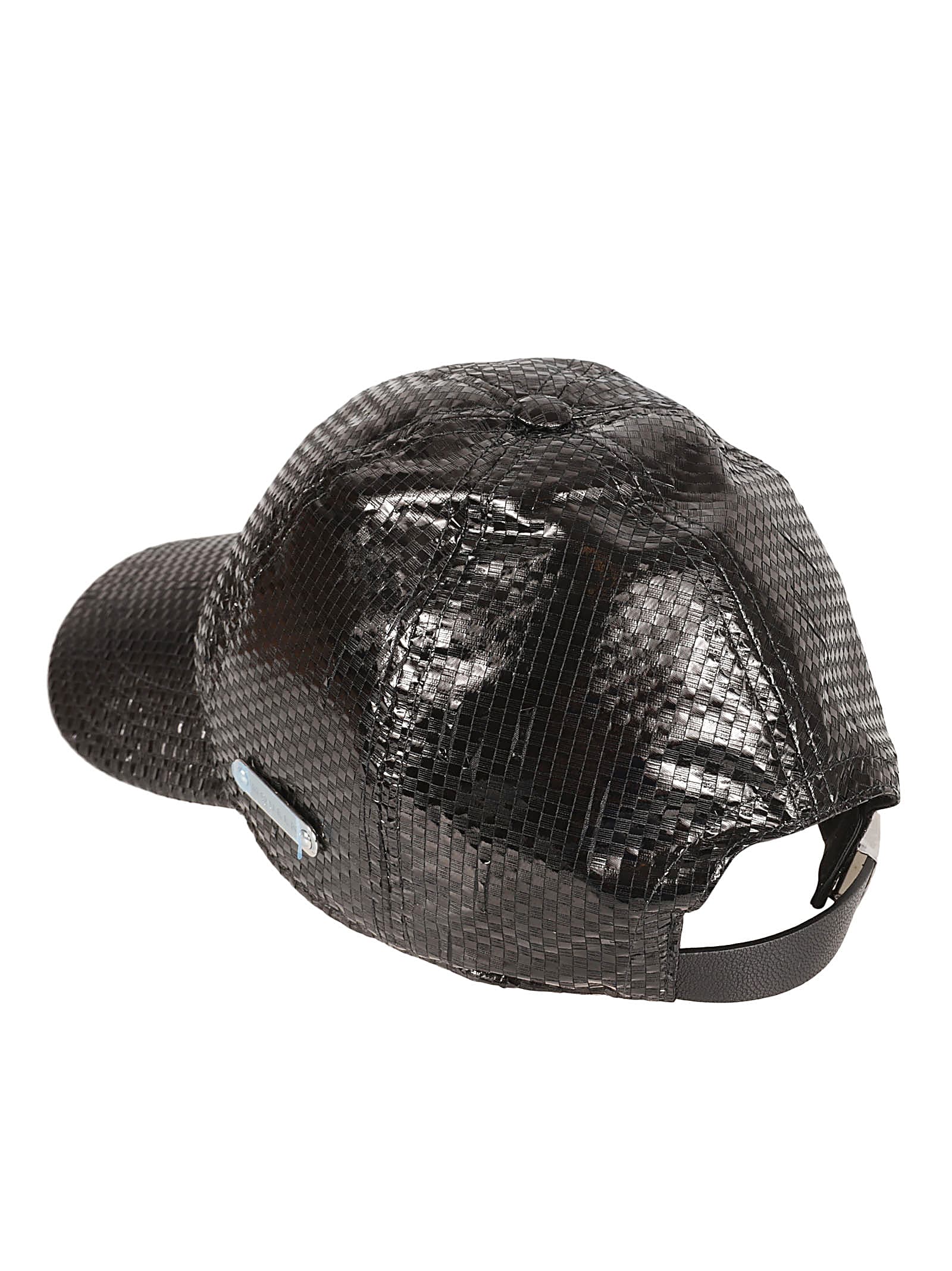 Shop Alexander Mcqueen Tarpaulin Baseball Cap In Black