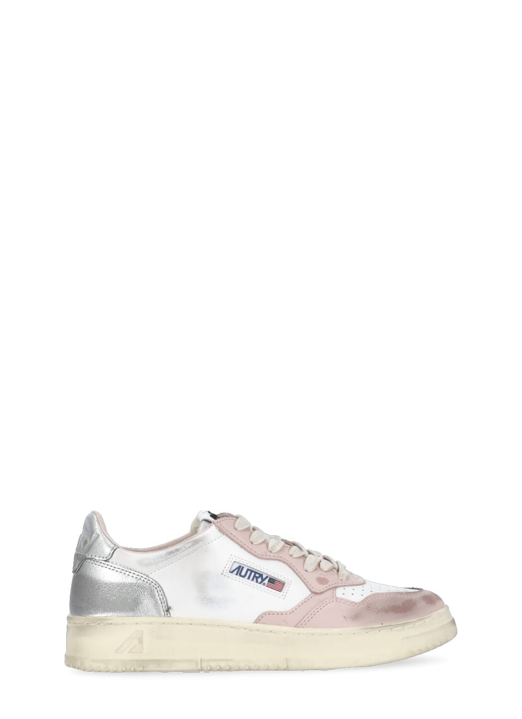 Shop Autry Super Vintage Sneakers In White