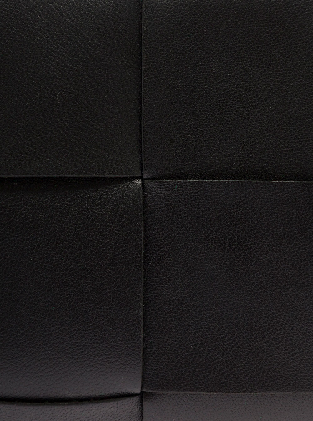 Shop Bottega Veneta Black Intreccio Nappa Leather Wallet  Woman