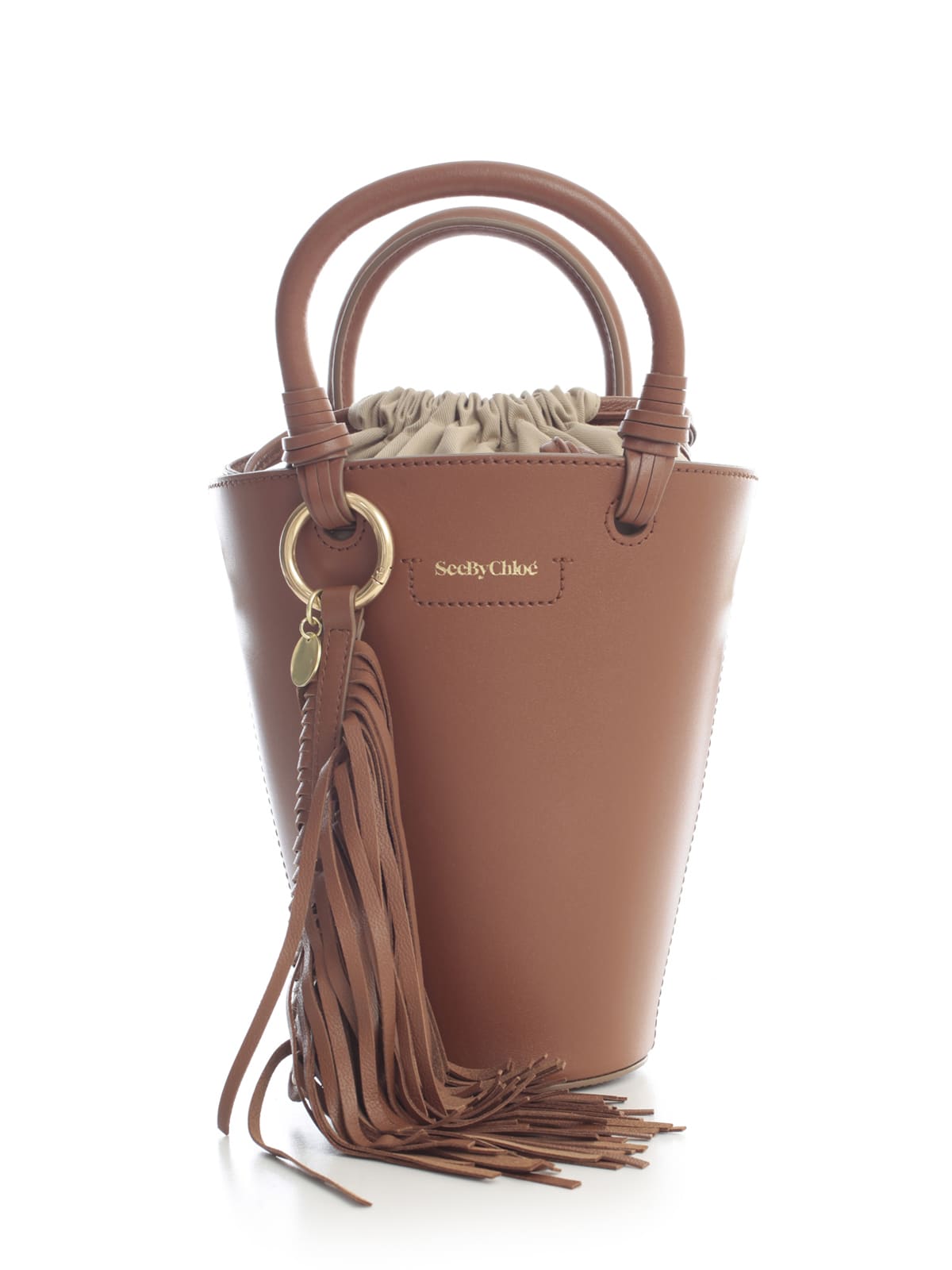 See by Chloé Totes W/charm And Fringes