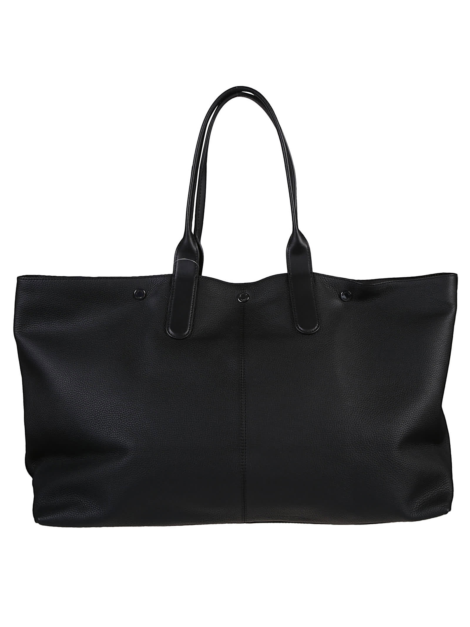 Shop Michael Kors Hudson Tote Bag In Black