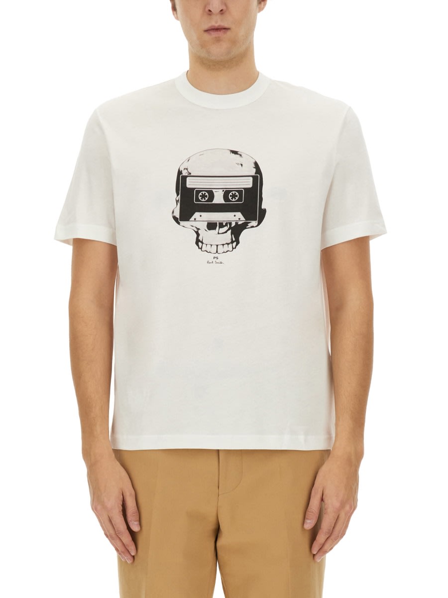 tape Skull T-shirt