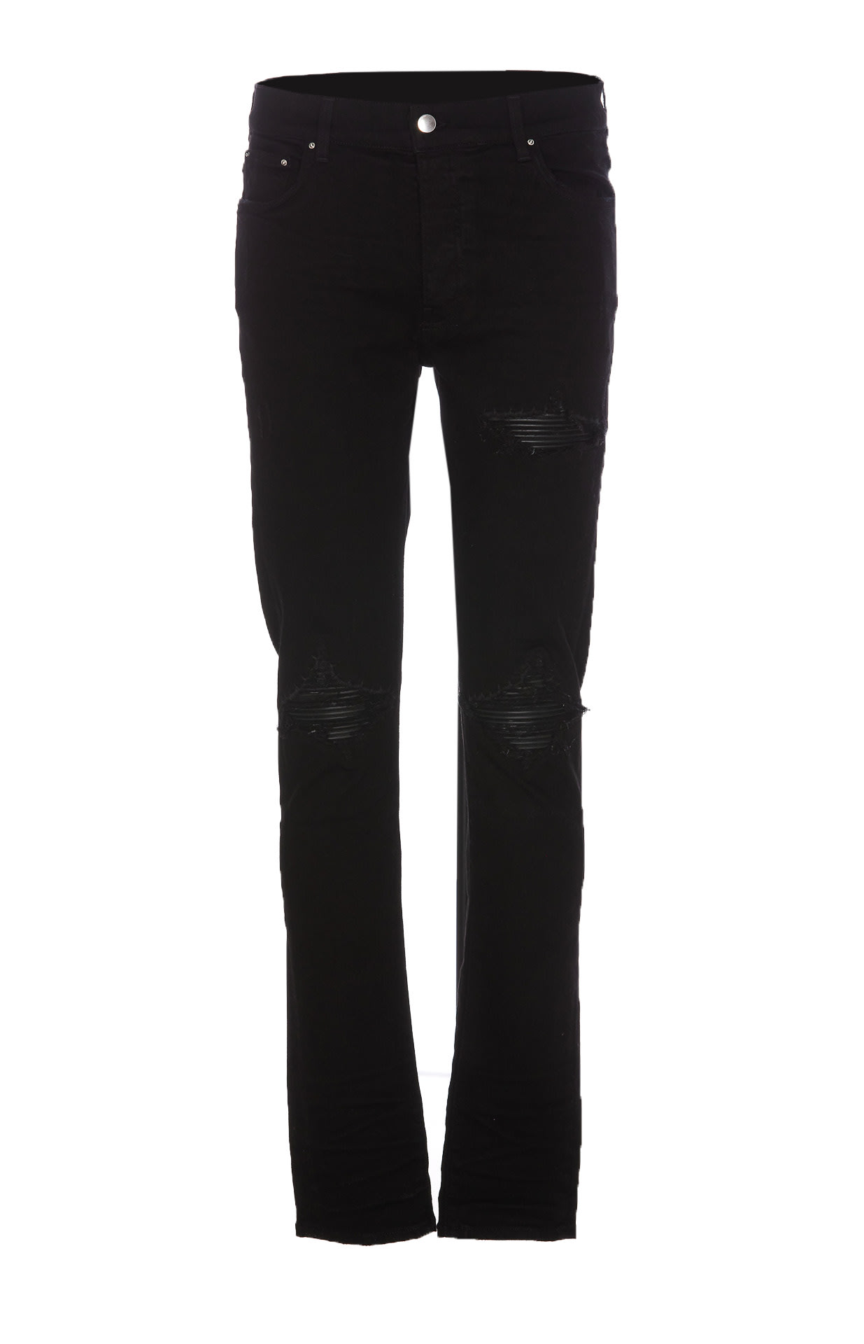 Shop Amiri Mx1 Denim Jeans In Black