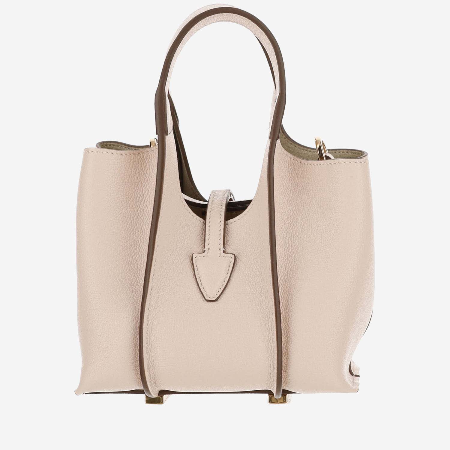 Shop Tod's Timeless Leather Mini T Bag In Pink