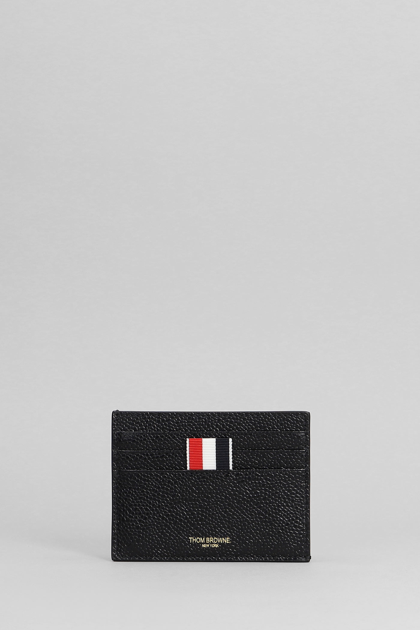 Shop Thom Browne Wallet In Black Leather