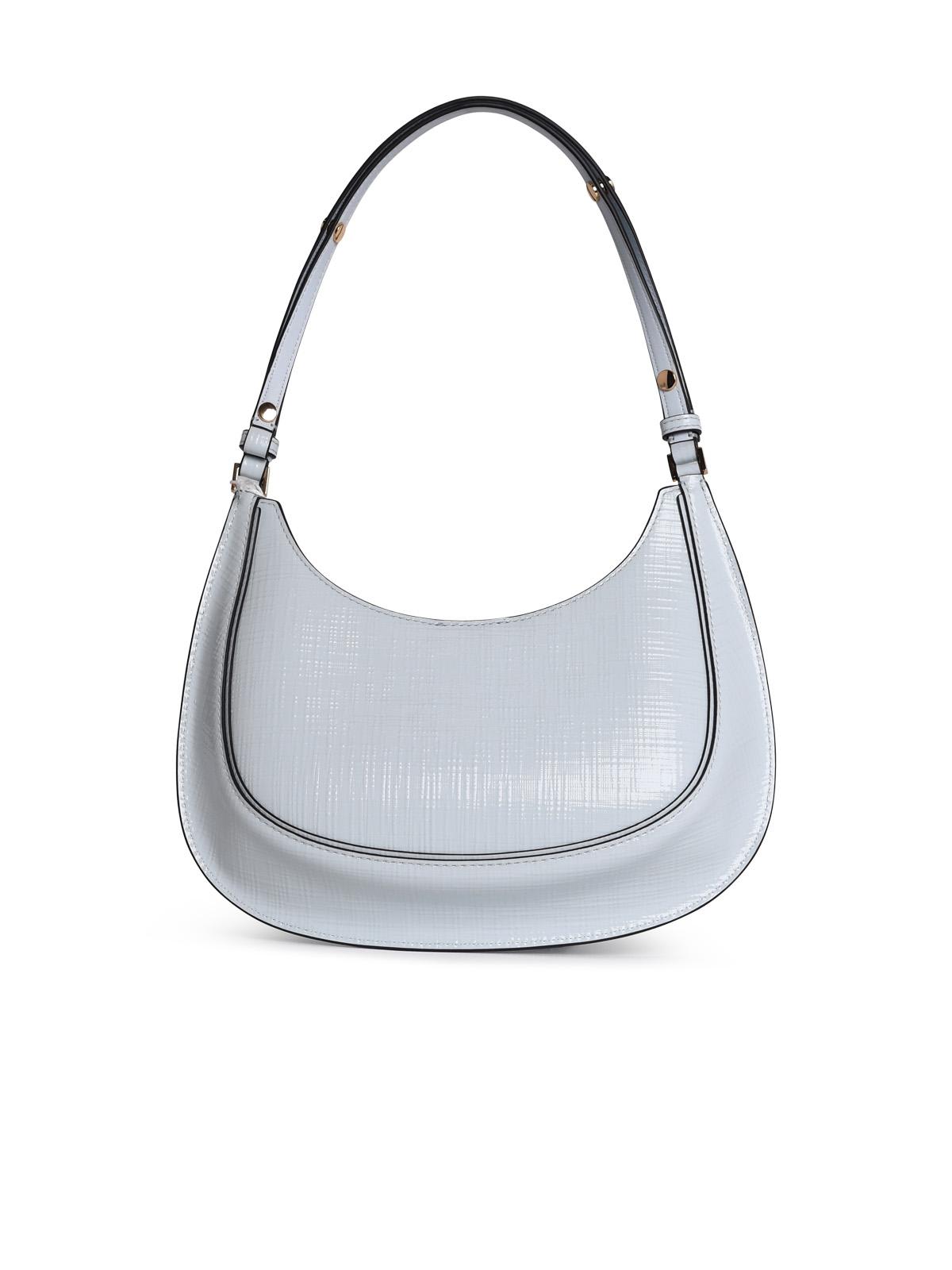 Shop Tory Burch Snip Shoulder Bag In Ice Blue