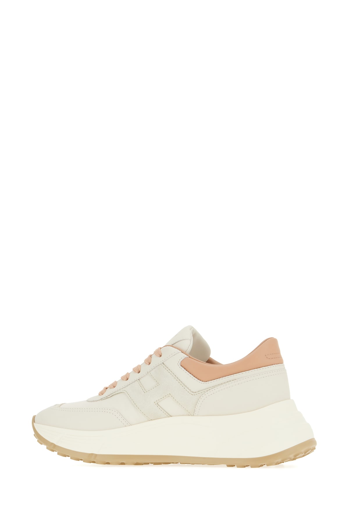 Hogan Footwear With Sole Contrast And Perforated Toe