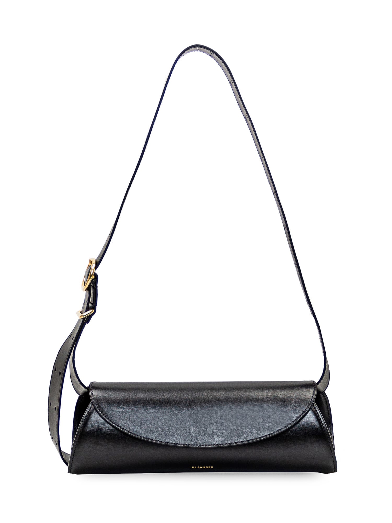 Shop Jil Sander Small Cannolo Bag In Black