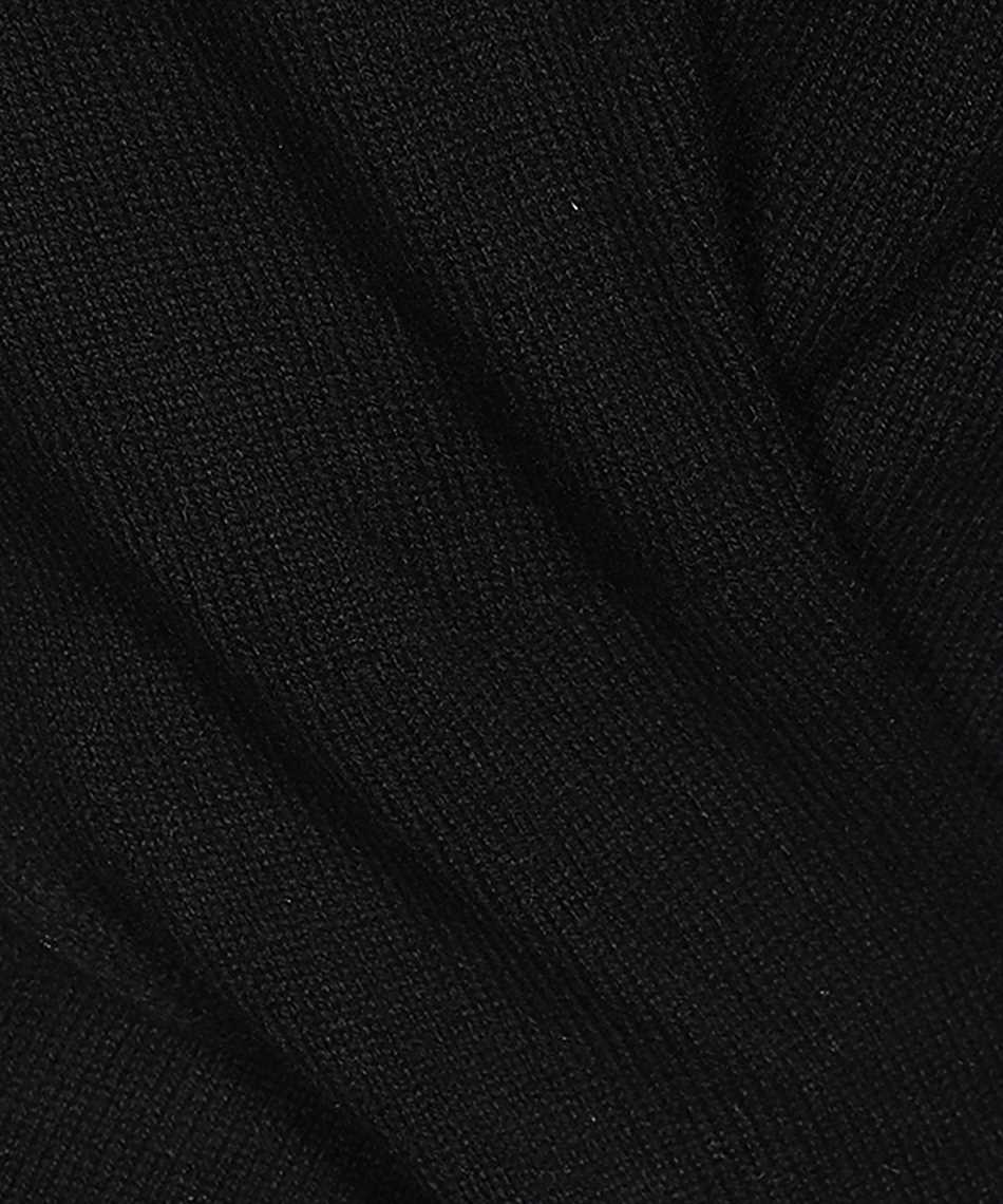 Shop Alexander Mcqueen Knitted Dress In Black