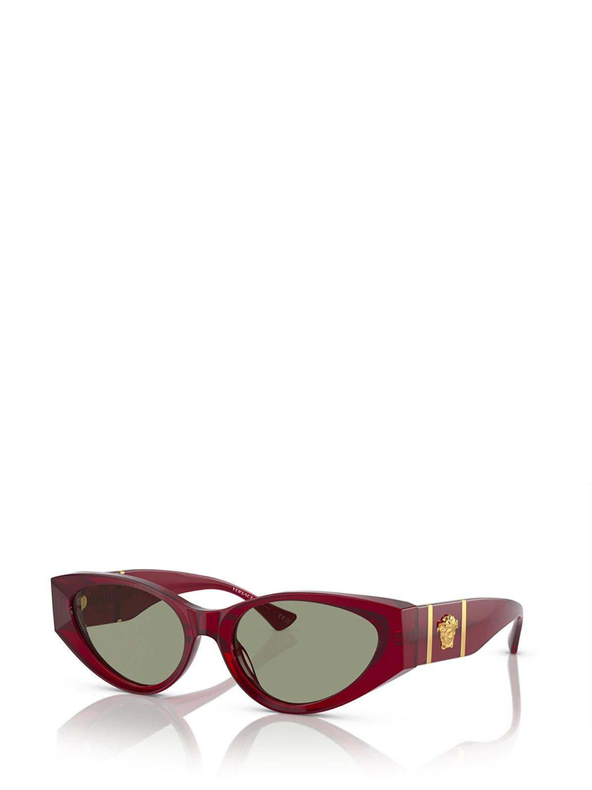 Shop Versace Cat-eye Sunglasses In 5430/2