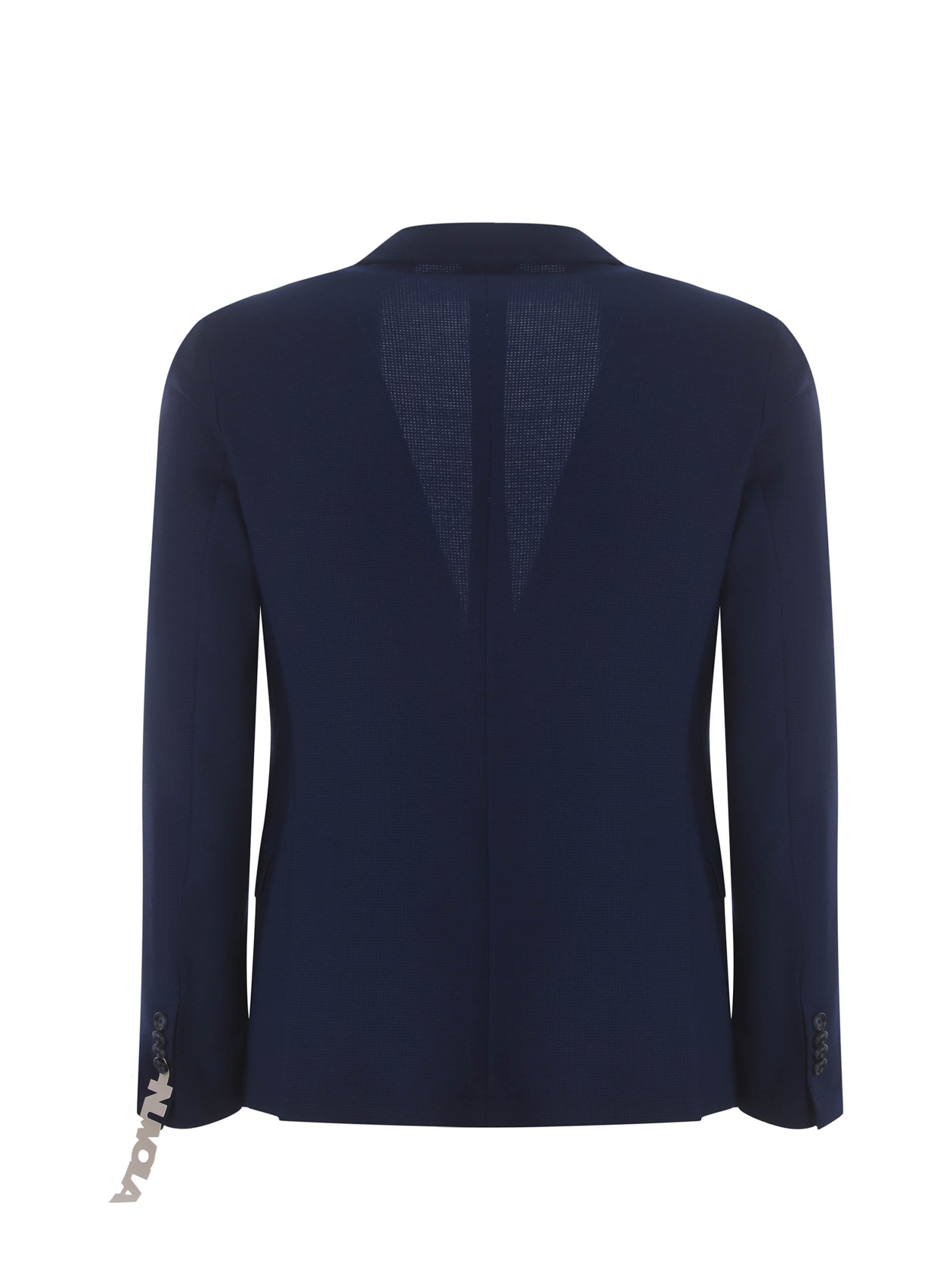 Shop Manuel Ritz Jacket  Made Of Fresh Wool In Blu