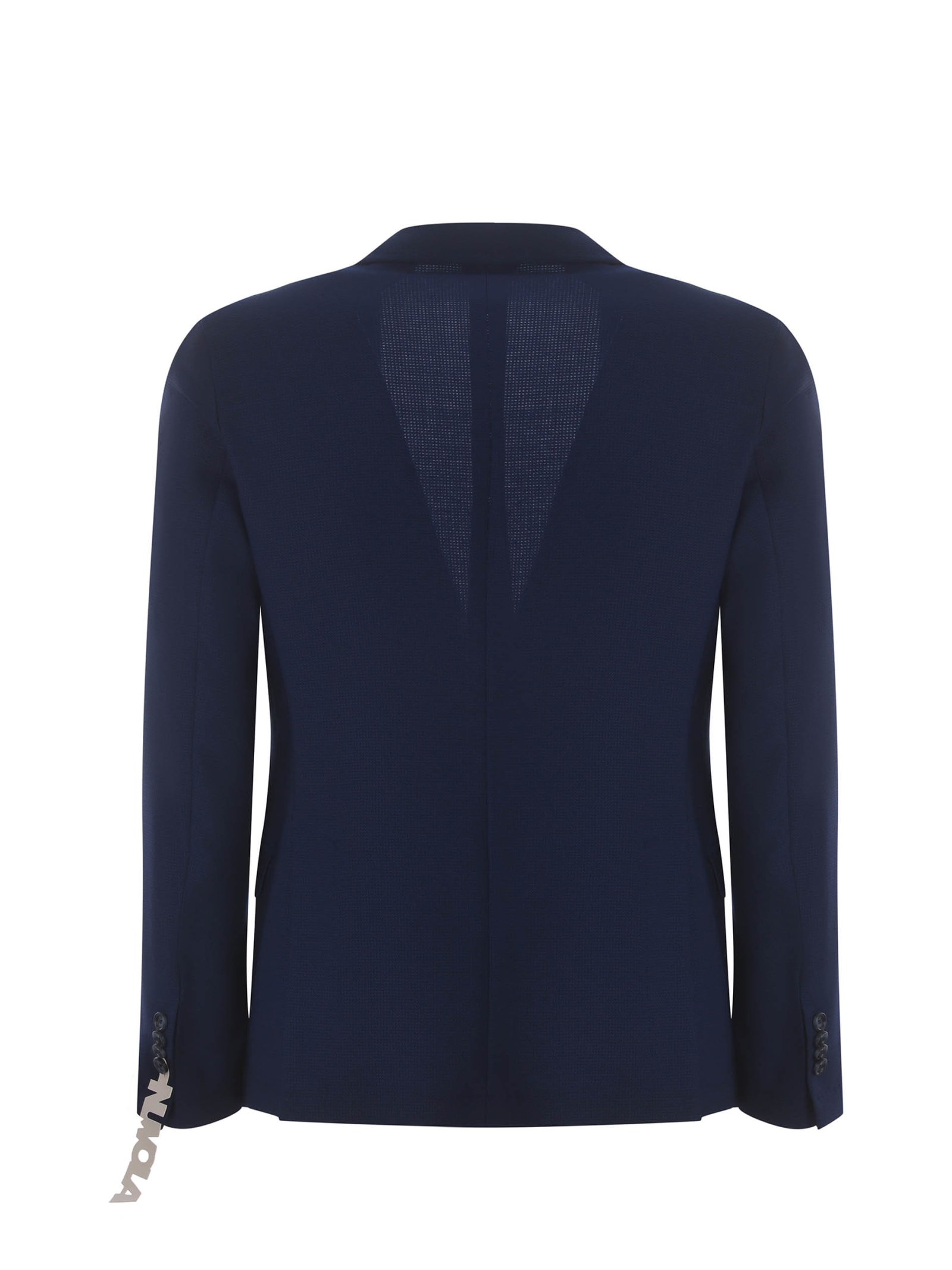 Shop Manuel Ritz Jacket  Made Of Fresh Wool In Blue