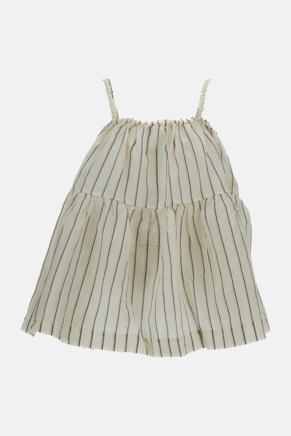 Casey Casey Sleeveless Striped Top In White