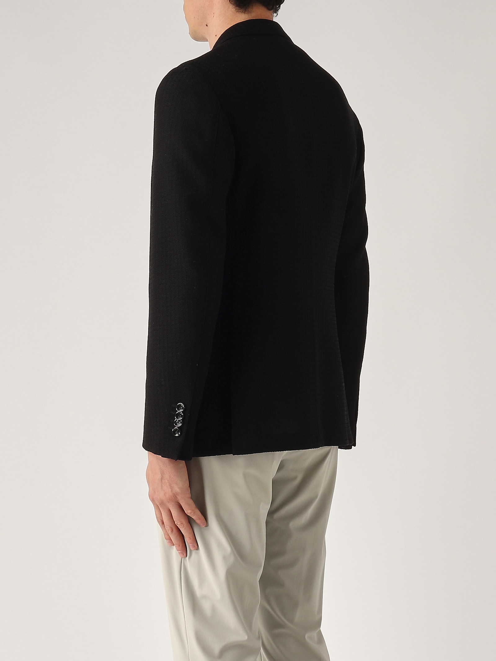 Lardini Giacca Rever Lancia Jacket In Black