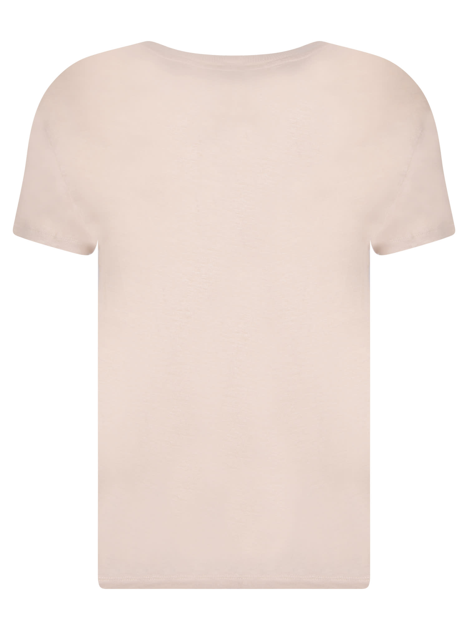 Shop Iro Beige Linen T-shirt