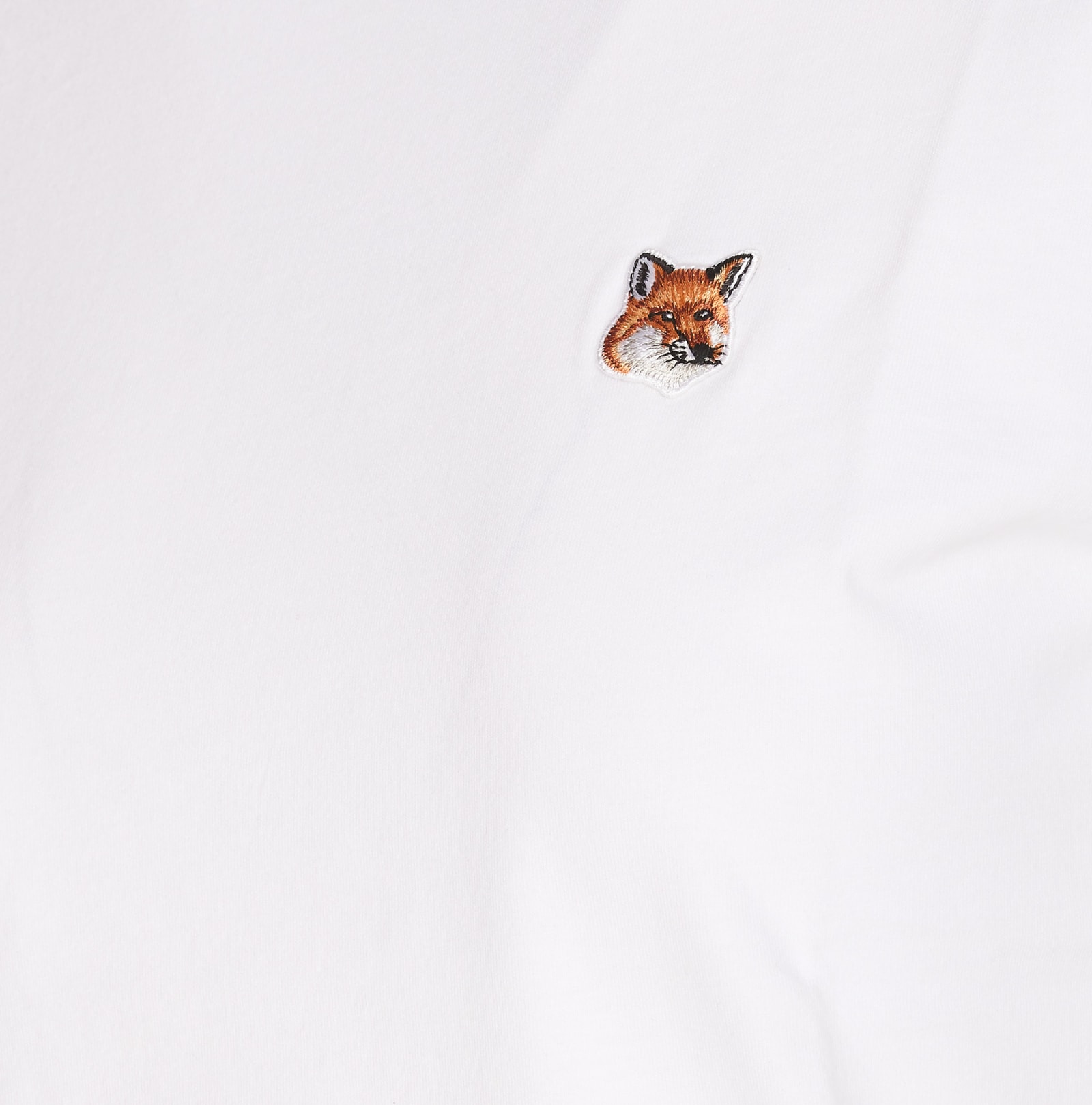MAISON KITSUNÉ FOX HEAD PATCH LOGO T-SHIRT