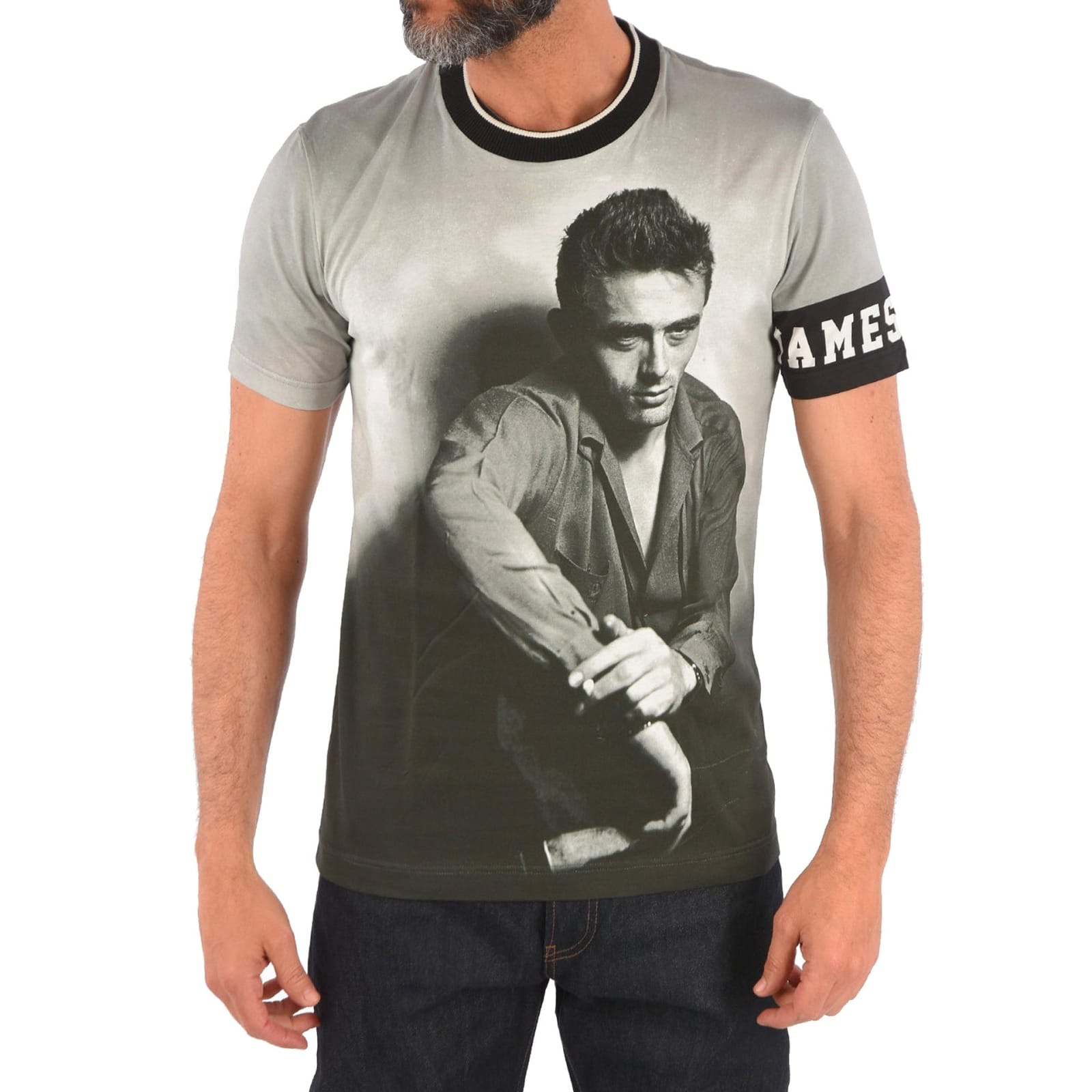 Shop Dolce & Gabbana James Dean T-shirt In Black