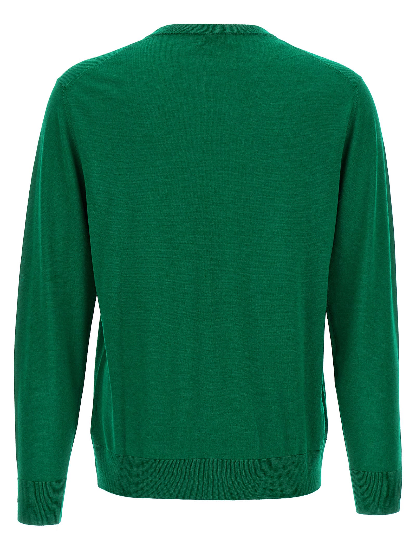 Ballantyne R Neck Sweaters And Cardigans In Green
