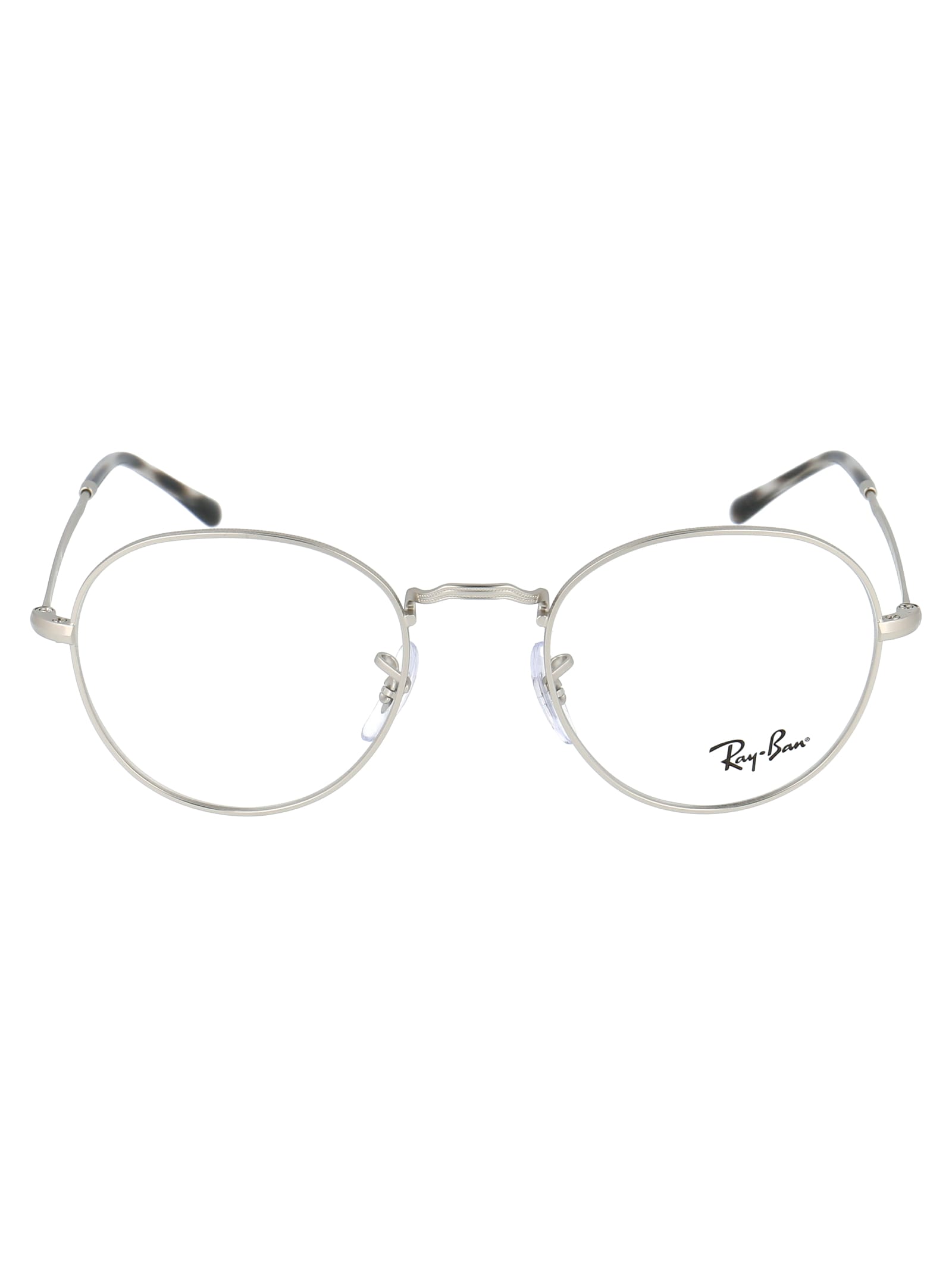 Ray Ban David Glasses In 2538 Matte Silver