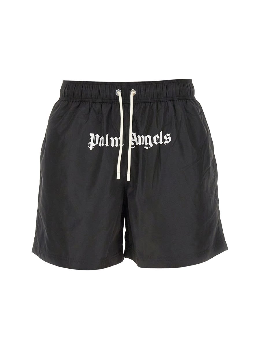 Shop Palm Angels Boxer Costume. In Multicolour