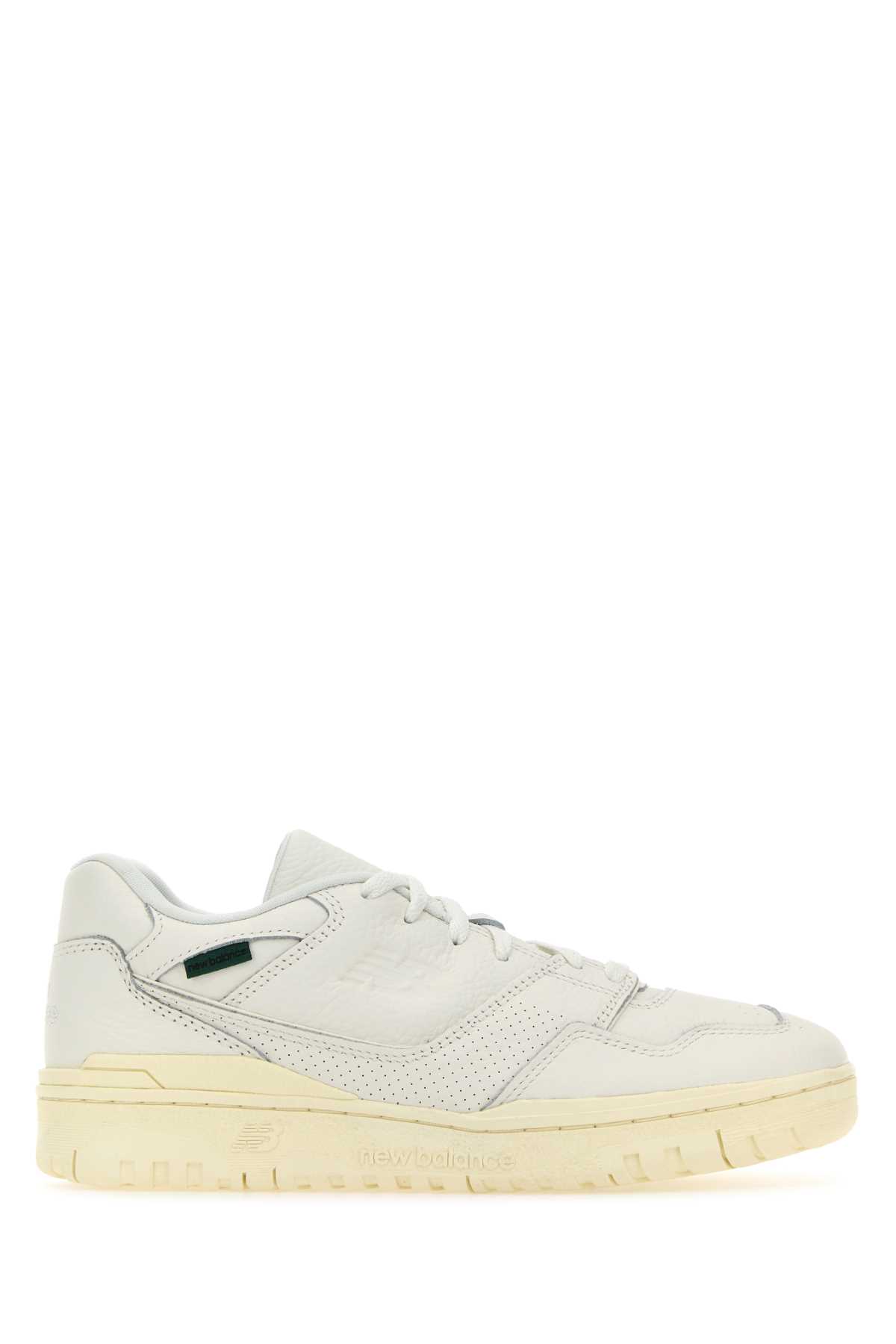 New Balance 550 Round Toe Sneakers In Seasalt