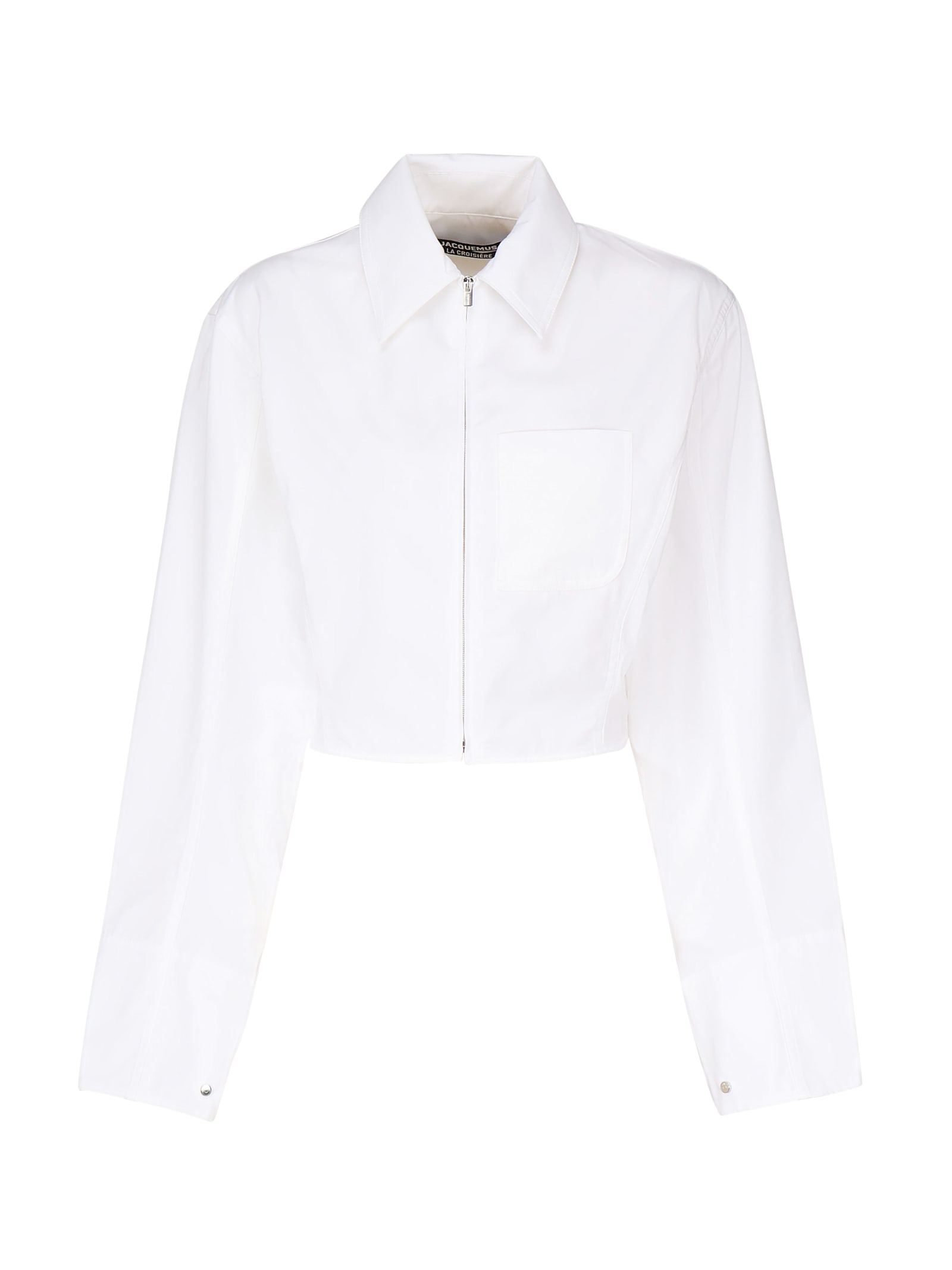 Jacquemus Shirt With Logo In White