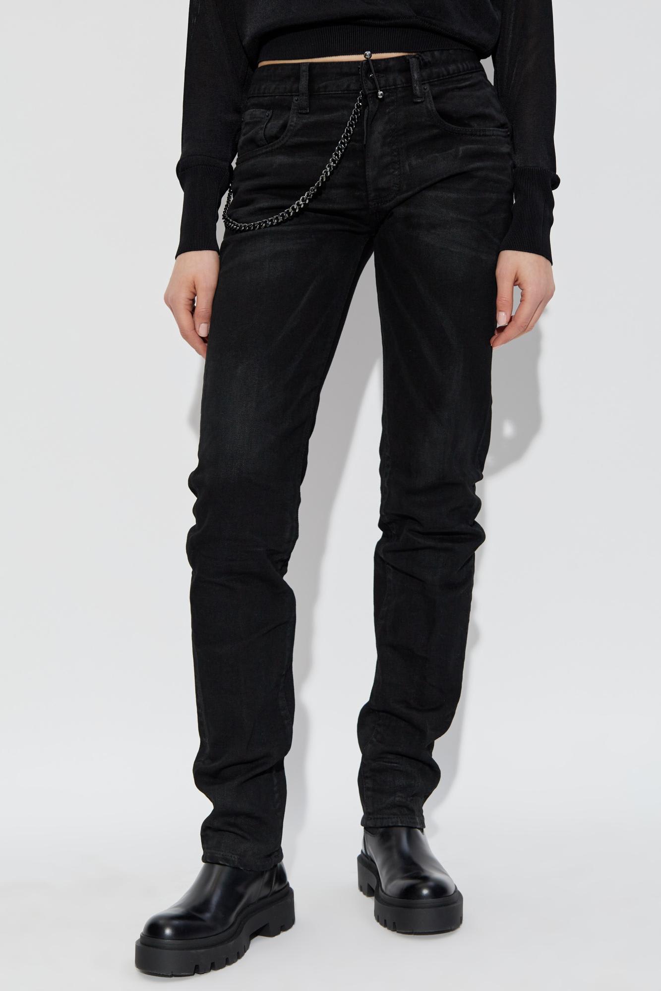 Shop Dsquared2 Jeans 24/7 In Black