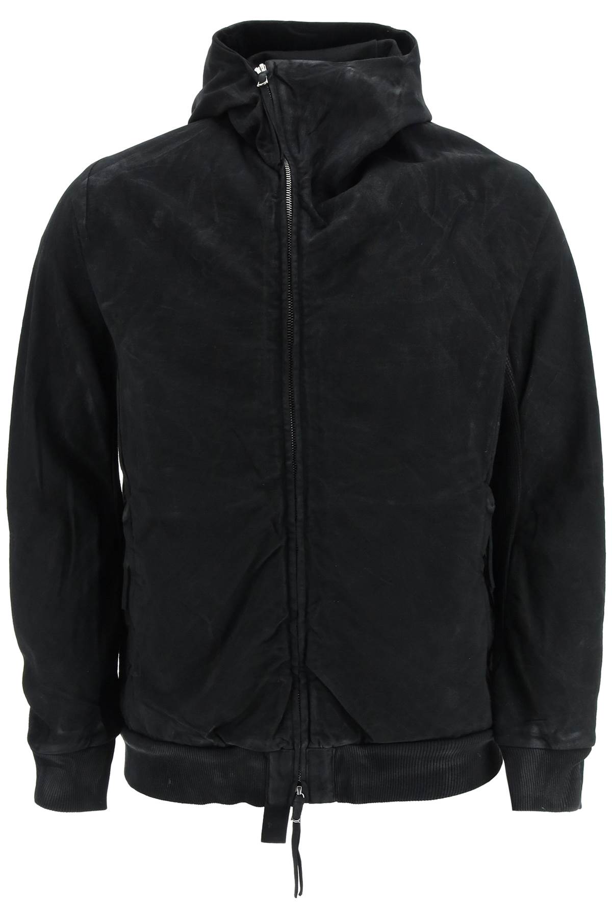 BORIS BIDJAN SABERI zip 2.1 HANDCRAFTED ZIP-UP HOODIE