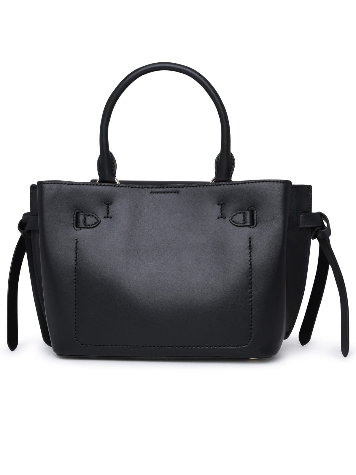 Shop Michael Michael Kors Leather Hamilton Legacy Bag In Black