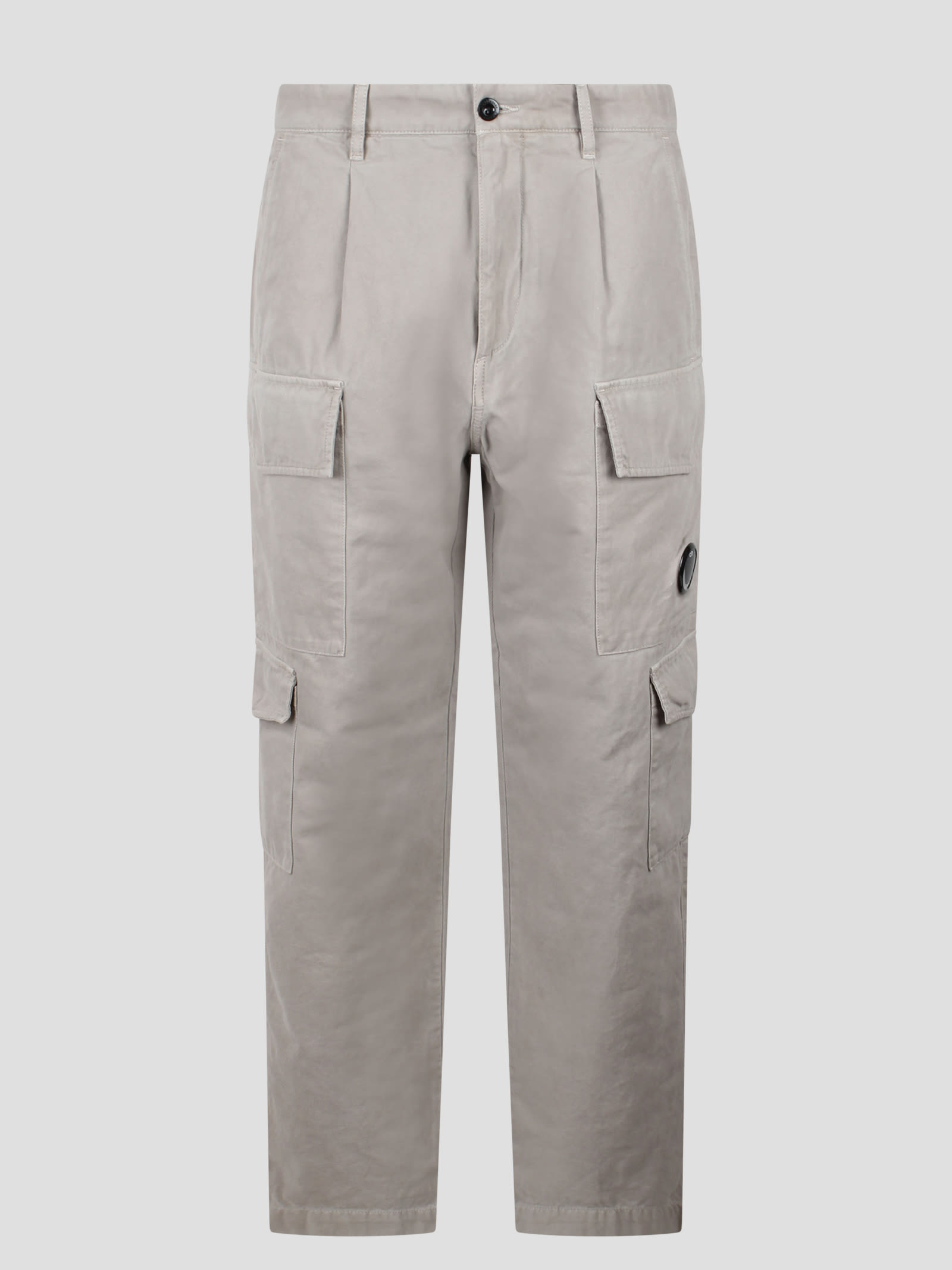 Shop C.p. Company Cargo Trousers In Green