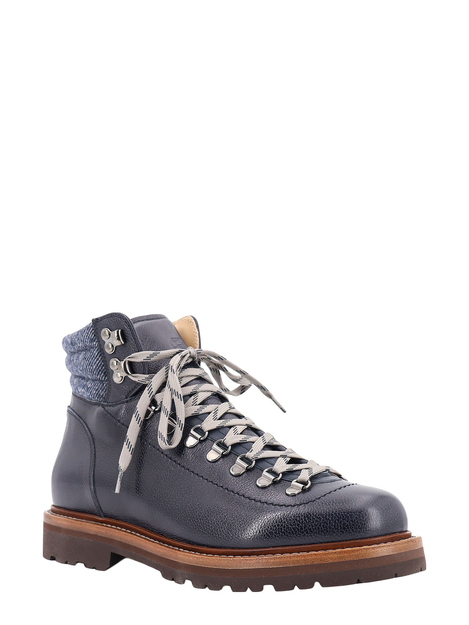 Shop Brunello Cucinelli Boots In Blue