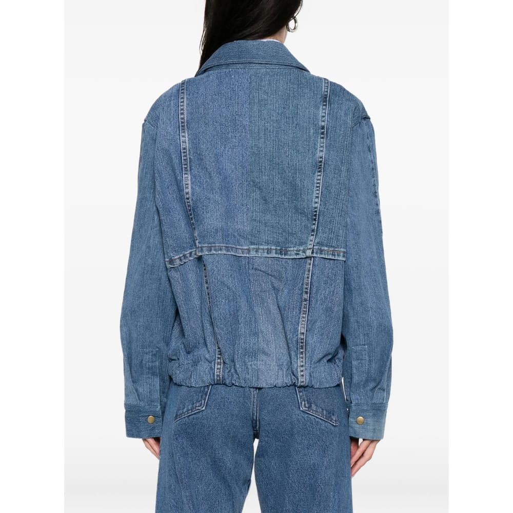 E.l.v Denim E.l.v. Denim Outerwears In Blue