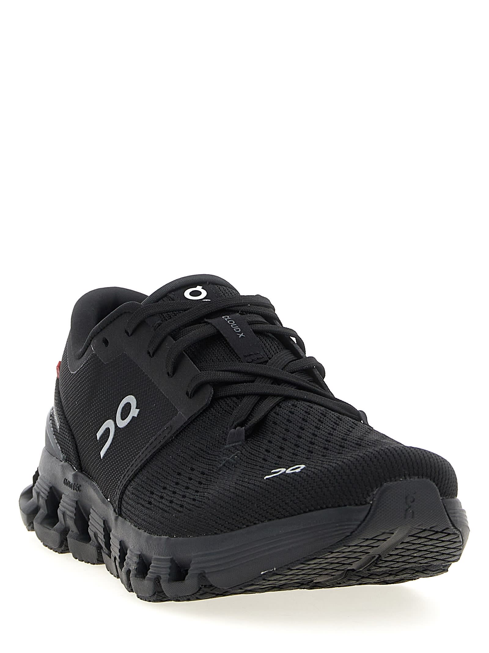 On Cloud X 4 Sneakers In Black