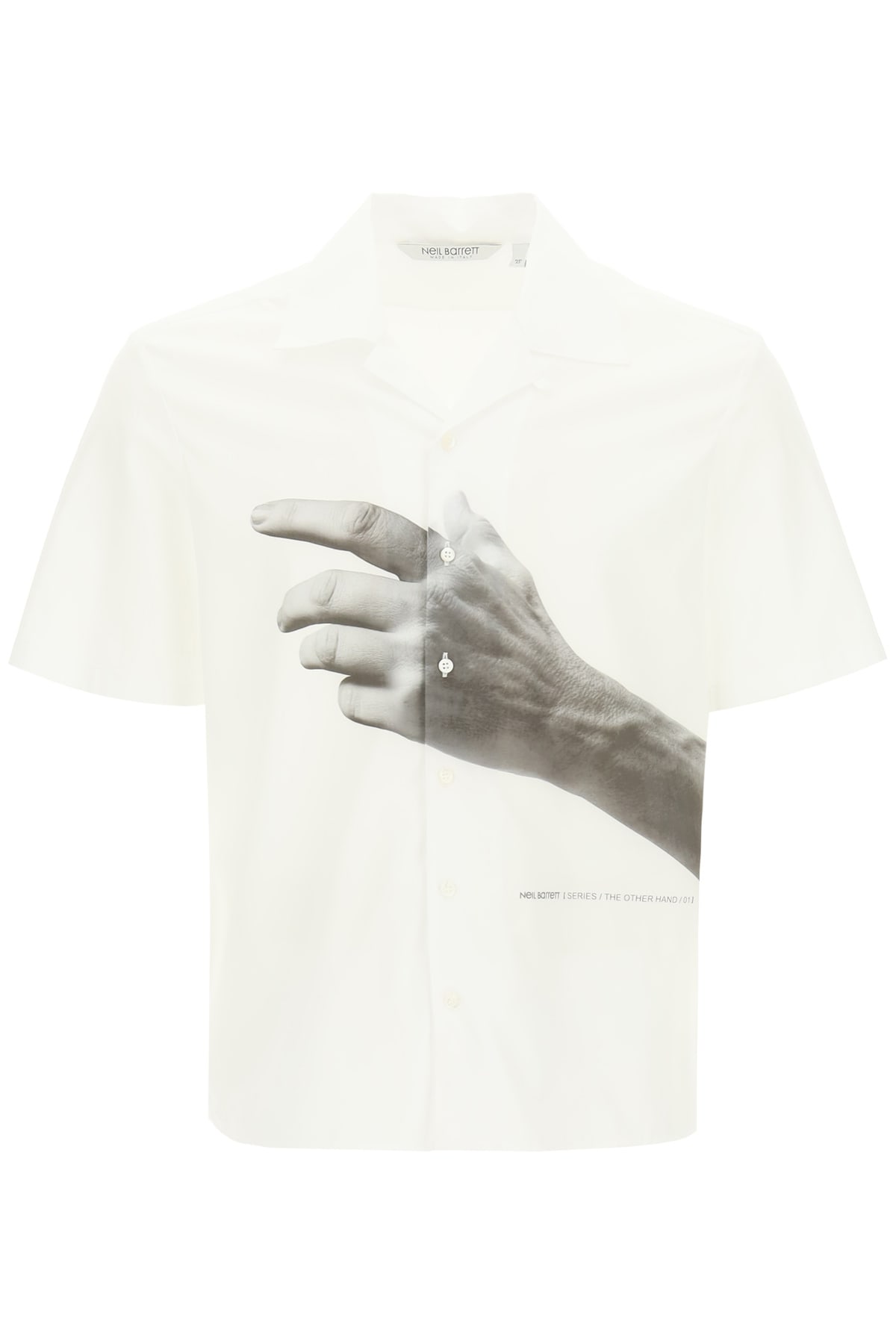 Neil Barrett The Other Hand Print Shirt