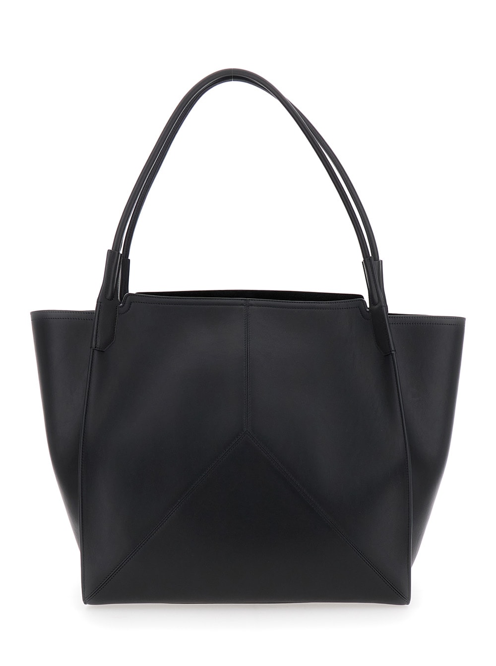 Victoria Beckham Womens Black The Victoria Soft Leather Tote Bag In Black
