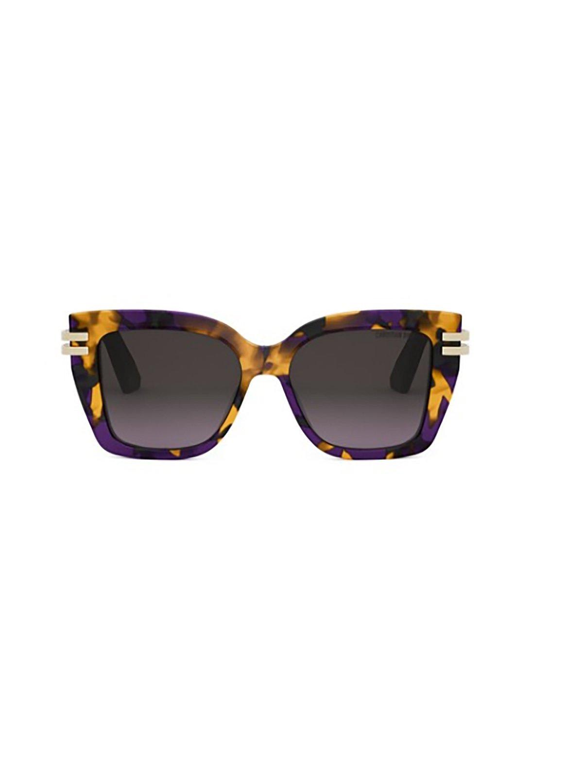 Dior Square Frame Sunglasses In 56f - Havana