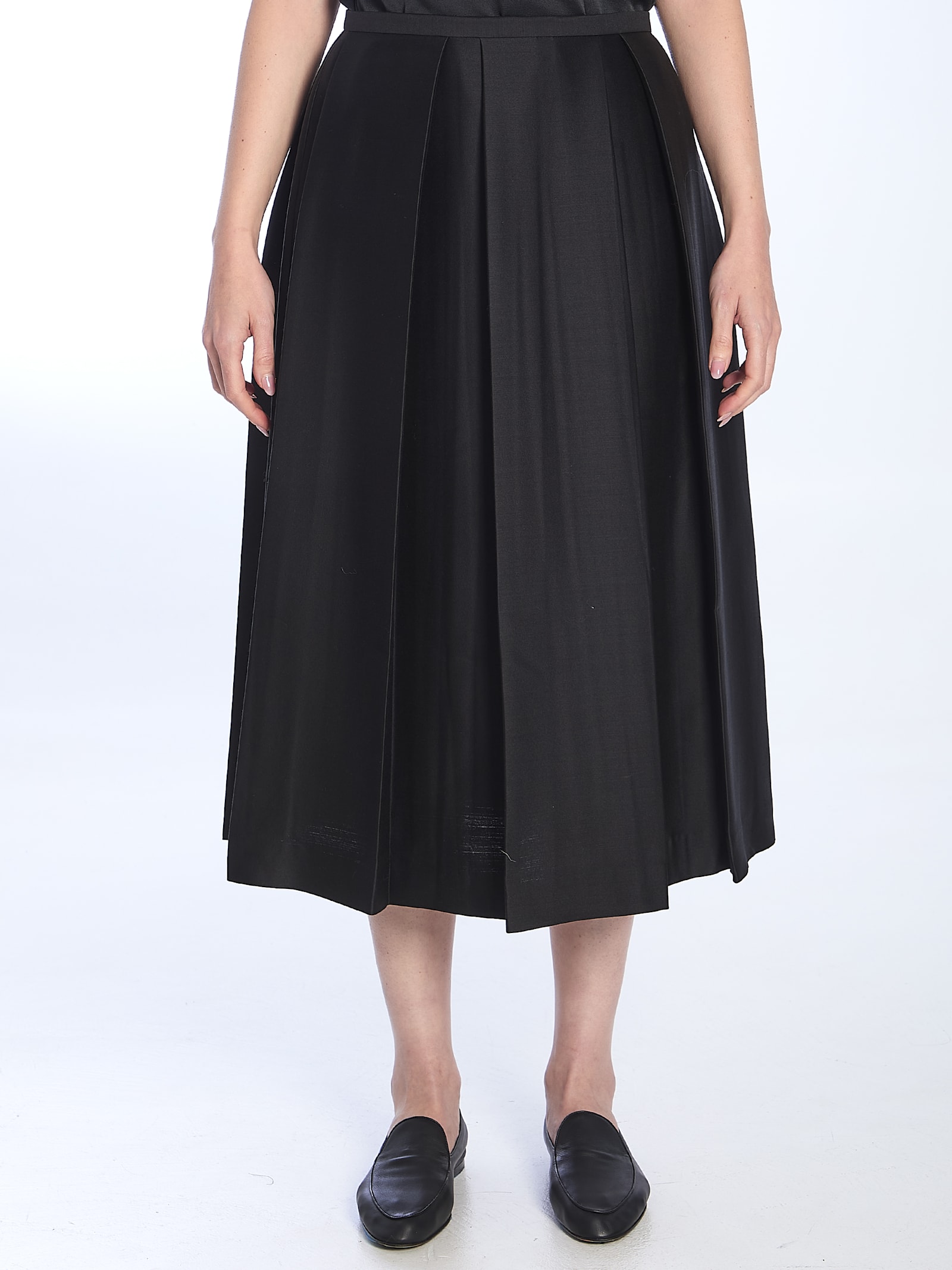 Totême Black Skirt