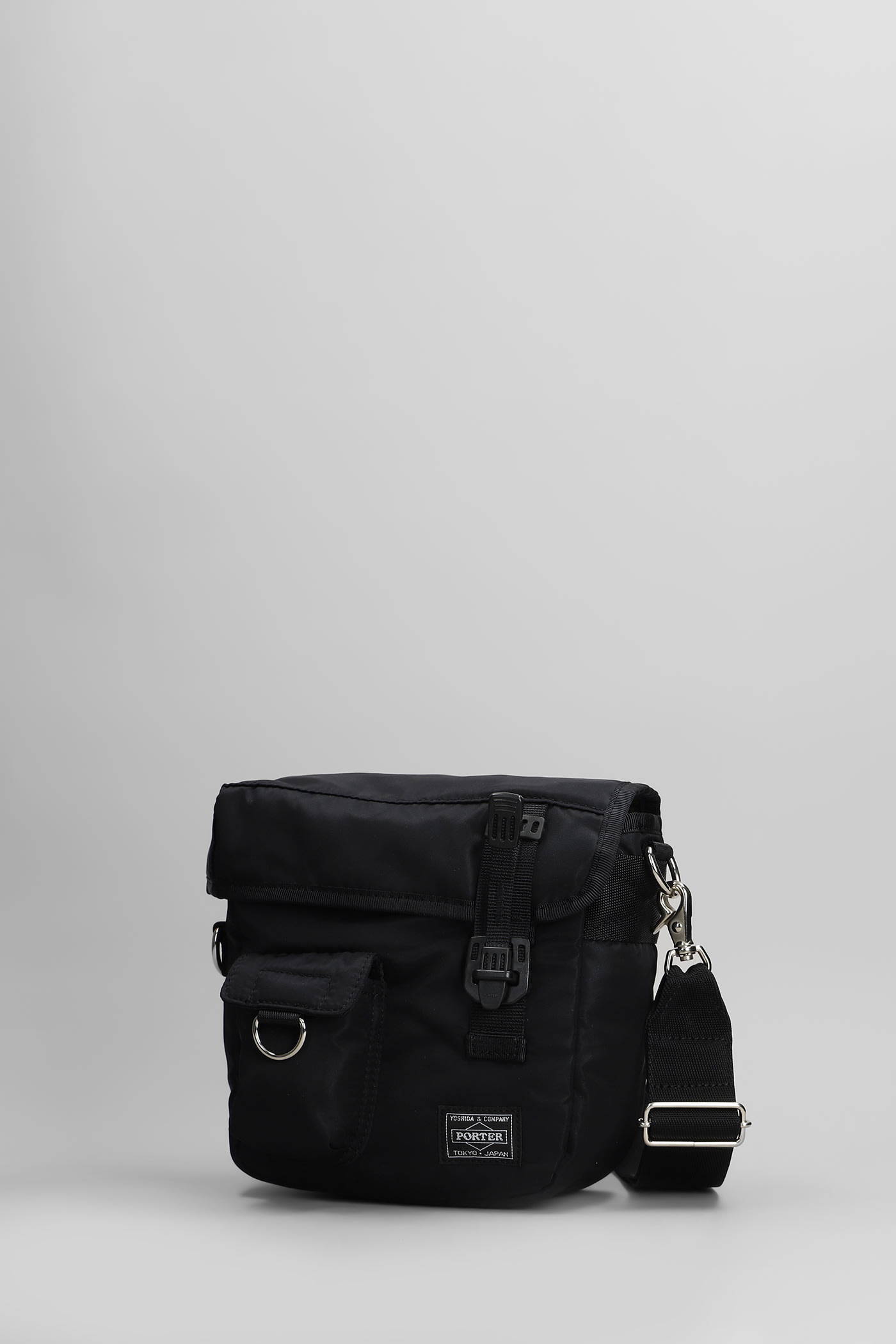 Comme Des Garçons Homme Deux Shoulder Bag In Black Nylon In Black