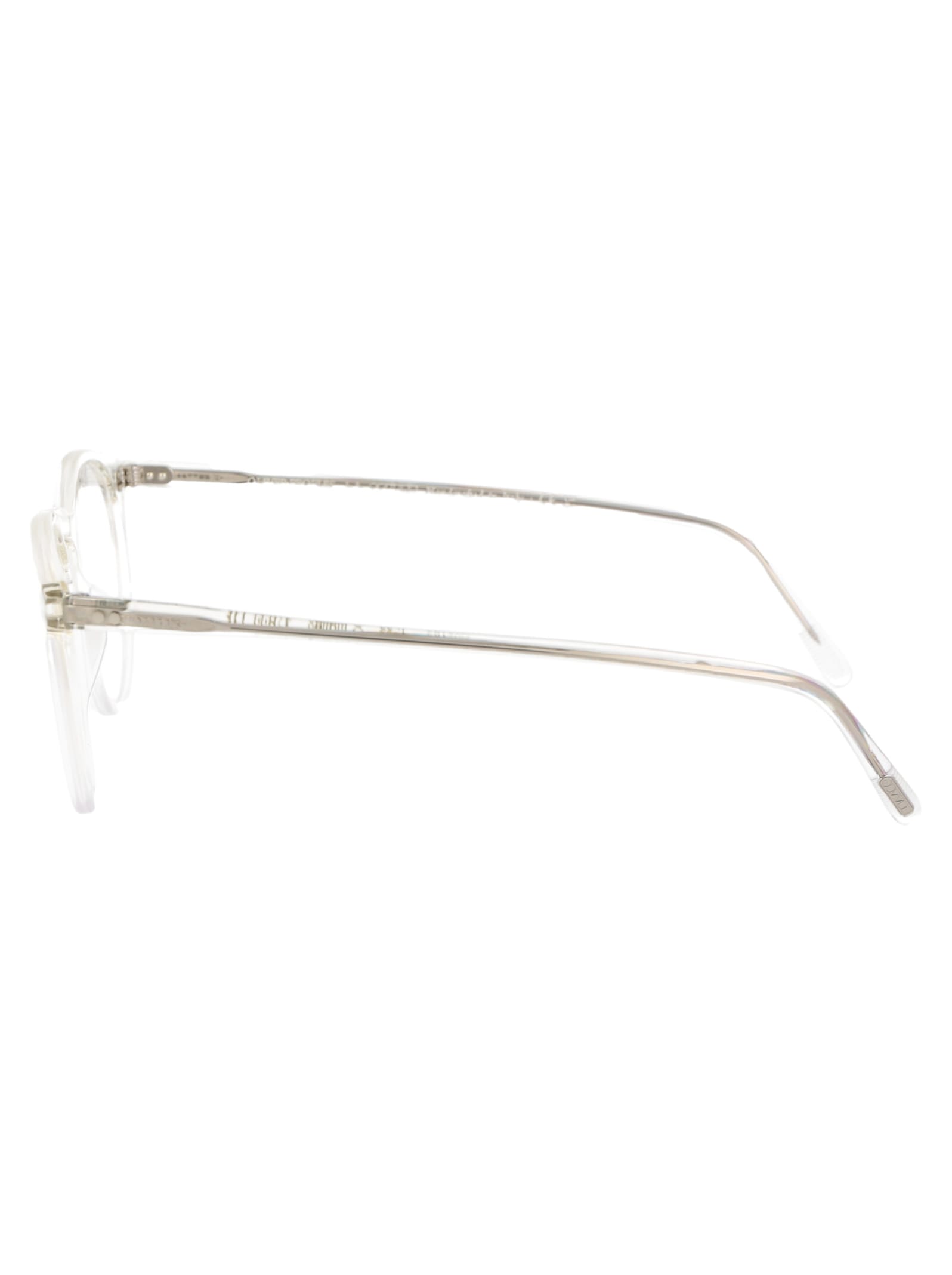 Shop Oliver Peoples Omalley Glasses In 1755 Buff/crystal Gradient