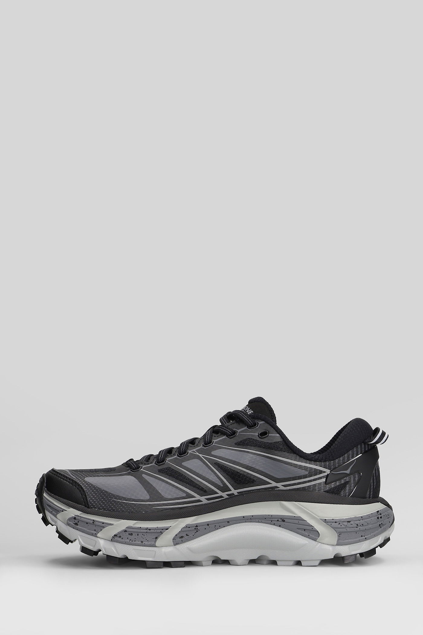 Hoka U Mafate Speed 2 Mesh And Rubber Sneakers In Black
