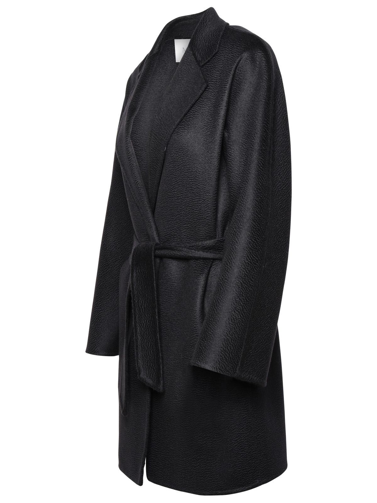 Shop Max Mara Black Cashmere Coat