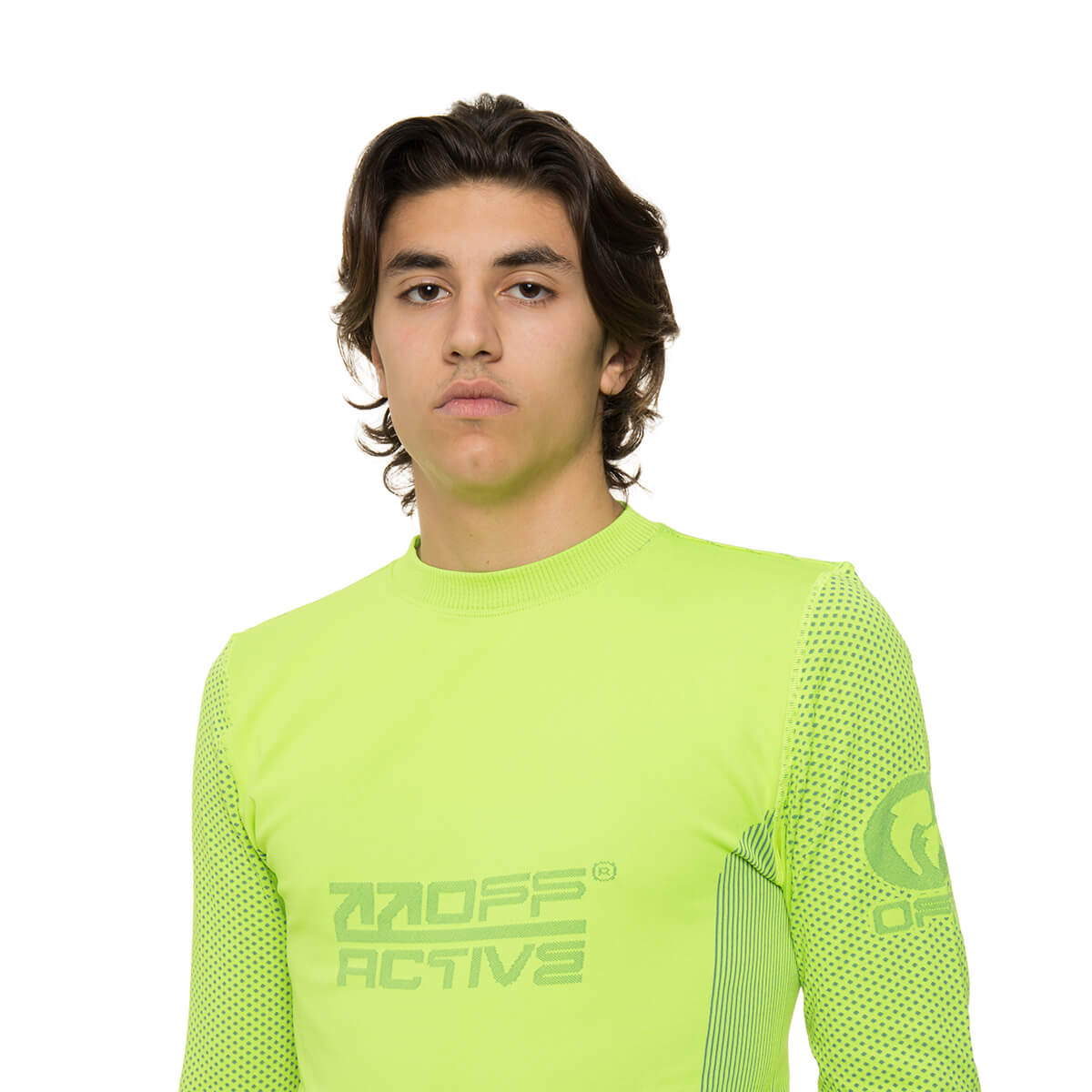 OFF-WHITE SEAMLESS RUNNING TOP,11256540