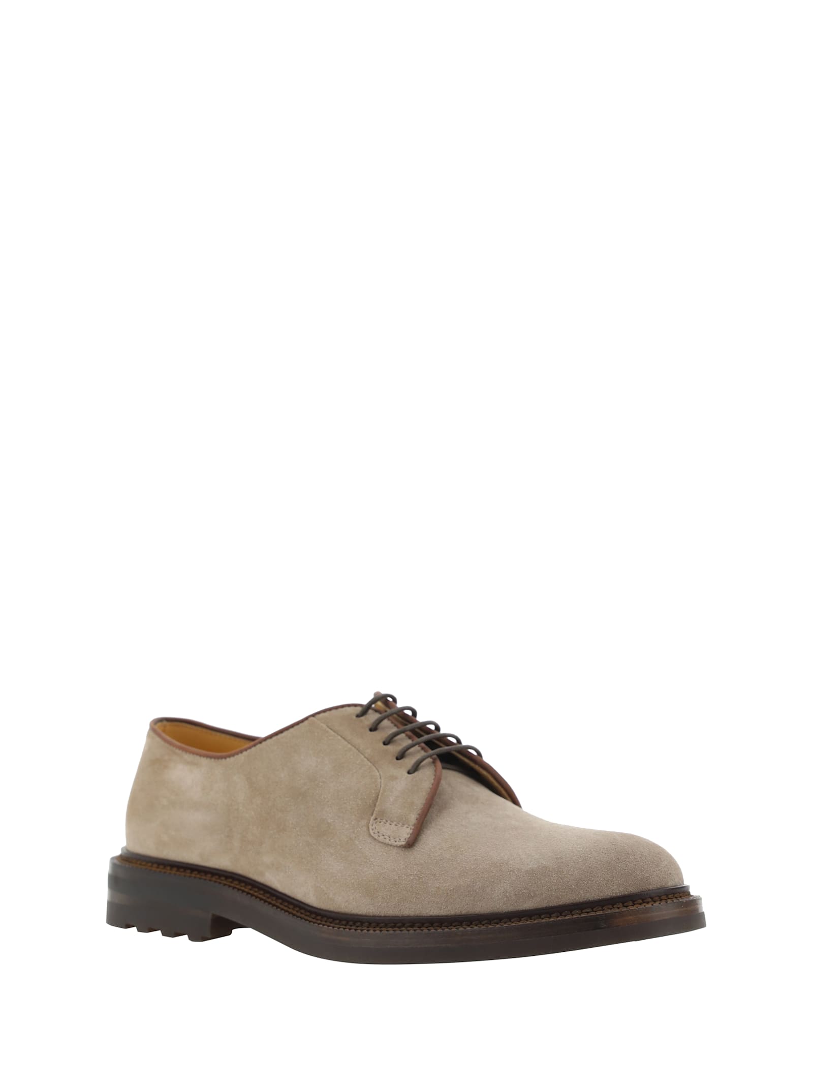 Shop Brunello Cucinelli Lace-up Shoes In Avola