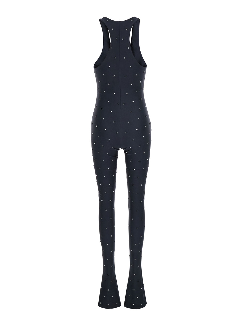 Shop The Andamane Tess Crystal - Thinstraps Jumpsuit W/strass In Black