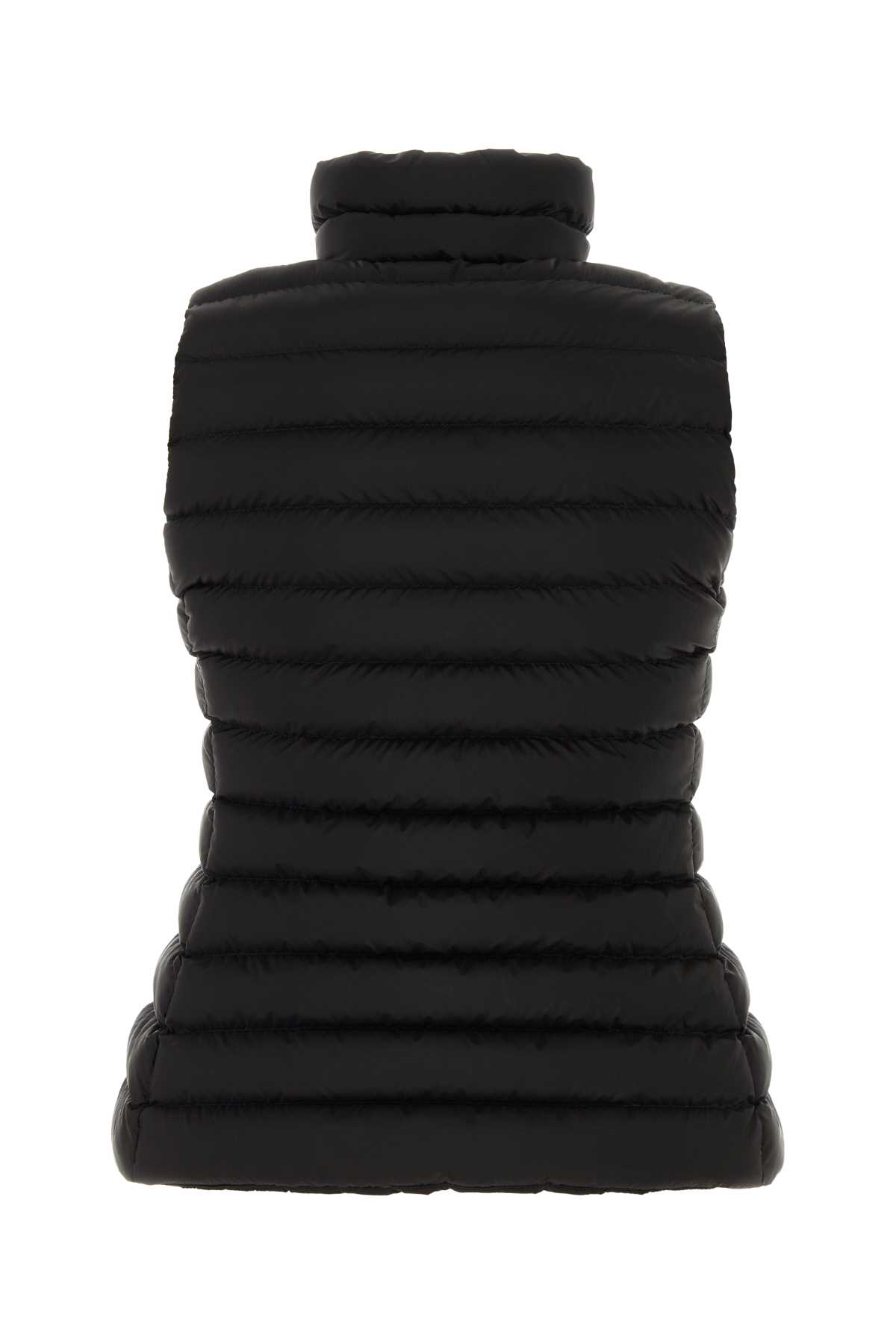 Shop Balenciaga Black Nylon Sleeveless Jacket