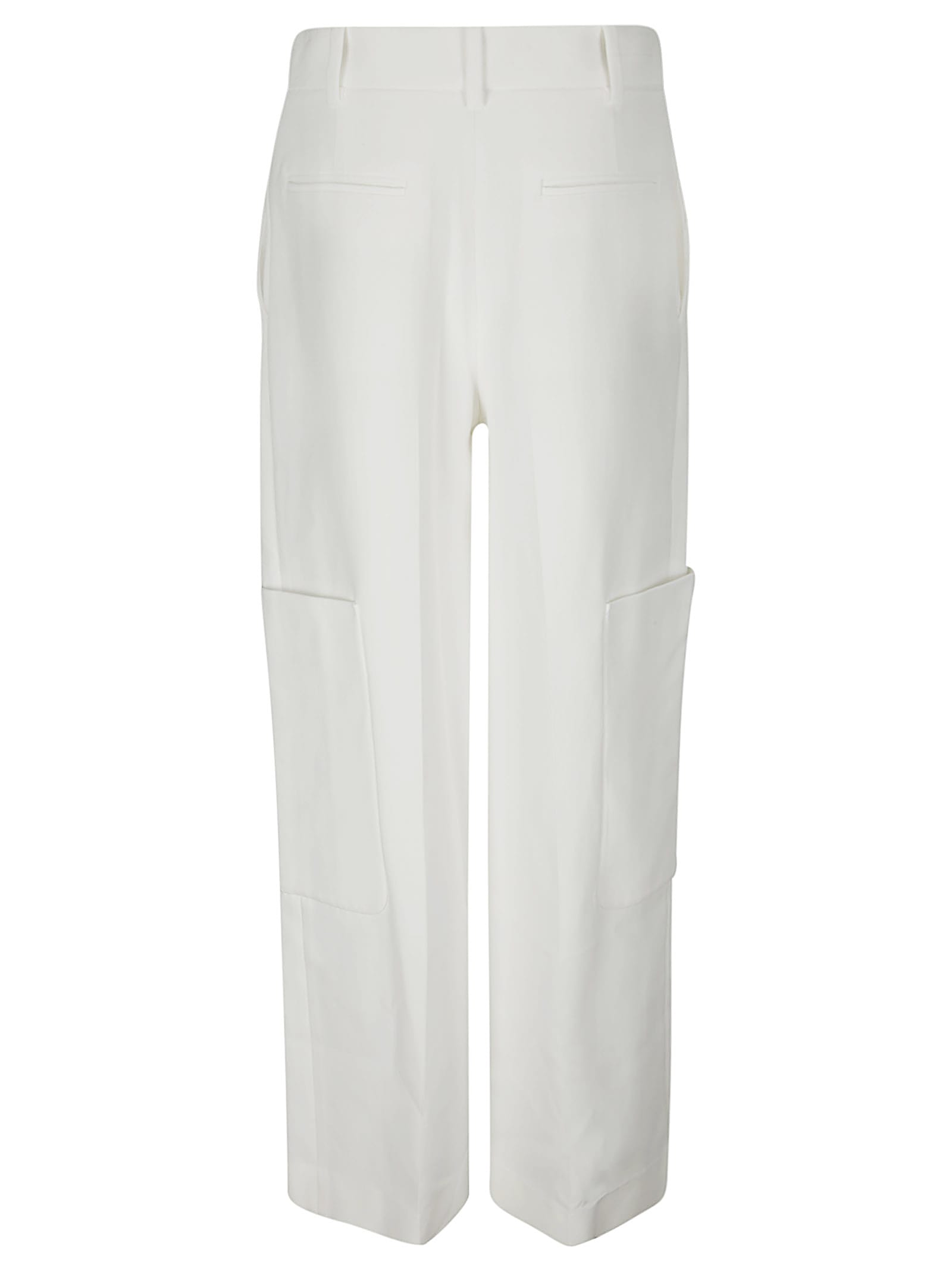 Shop Khaite Caiton Pant In Chalk