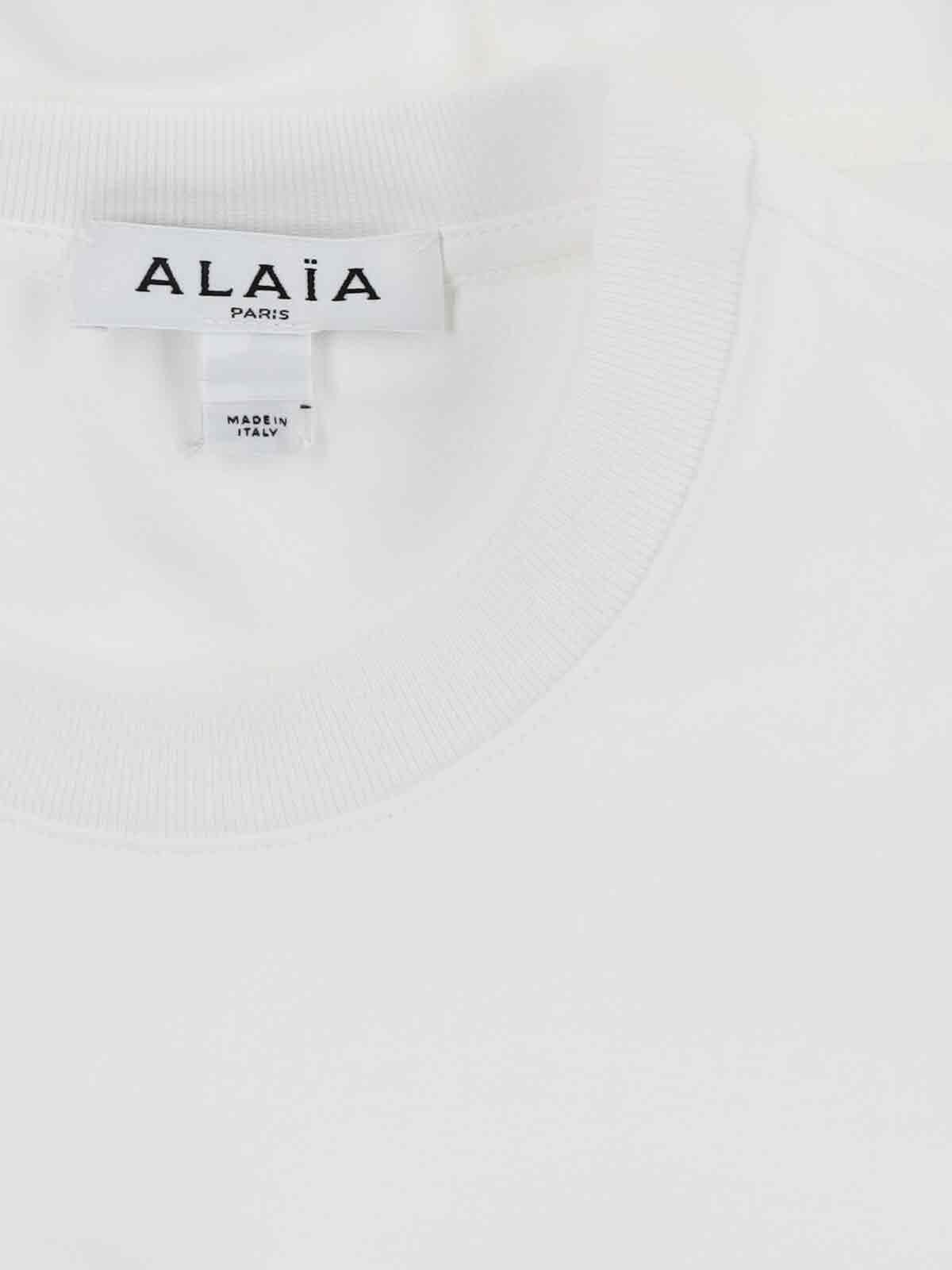 ALAÏA PEPLUM T-SHIRT 