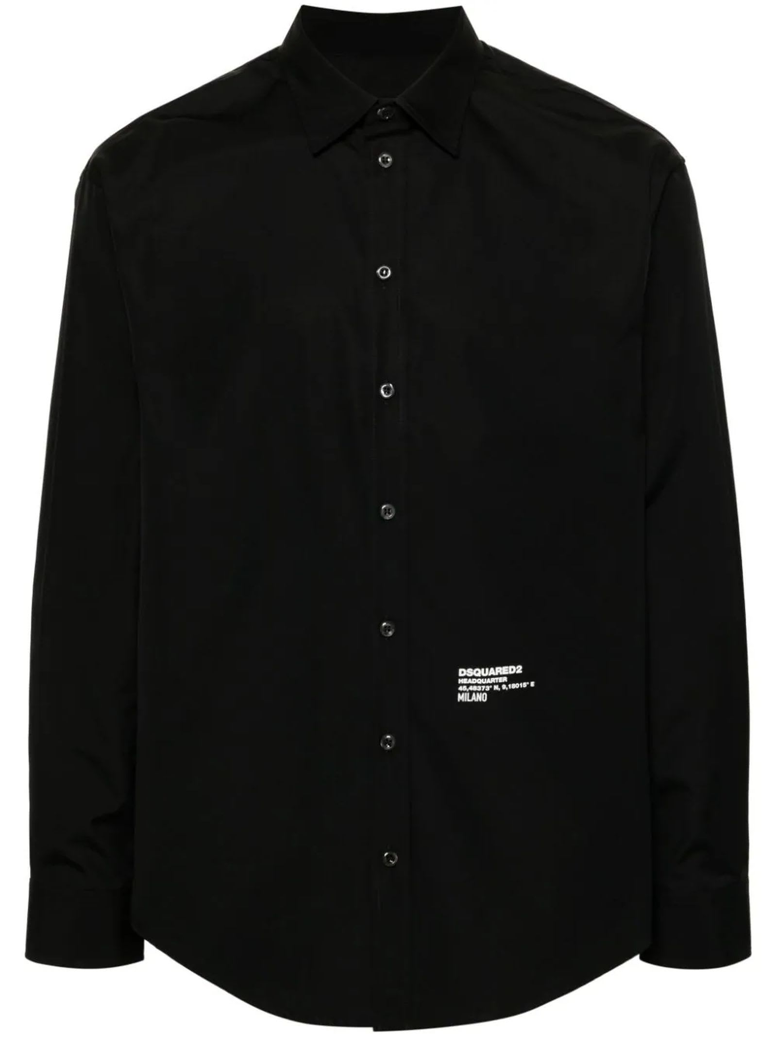 Shop Dsquared2 Shirts Black