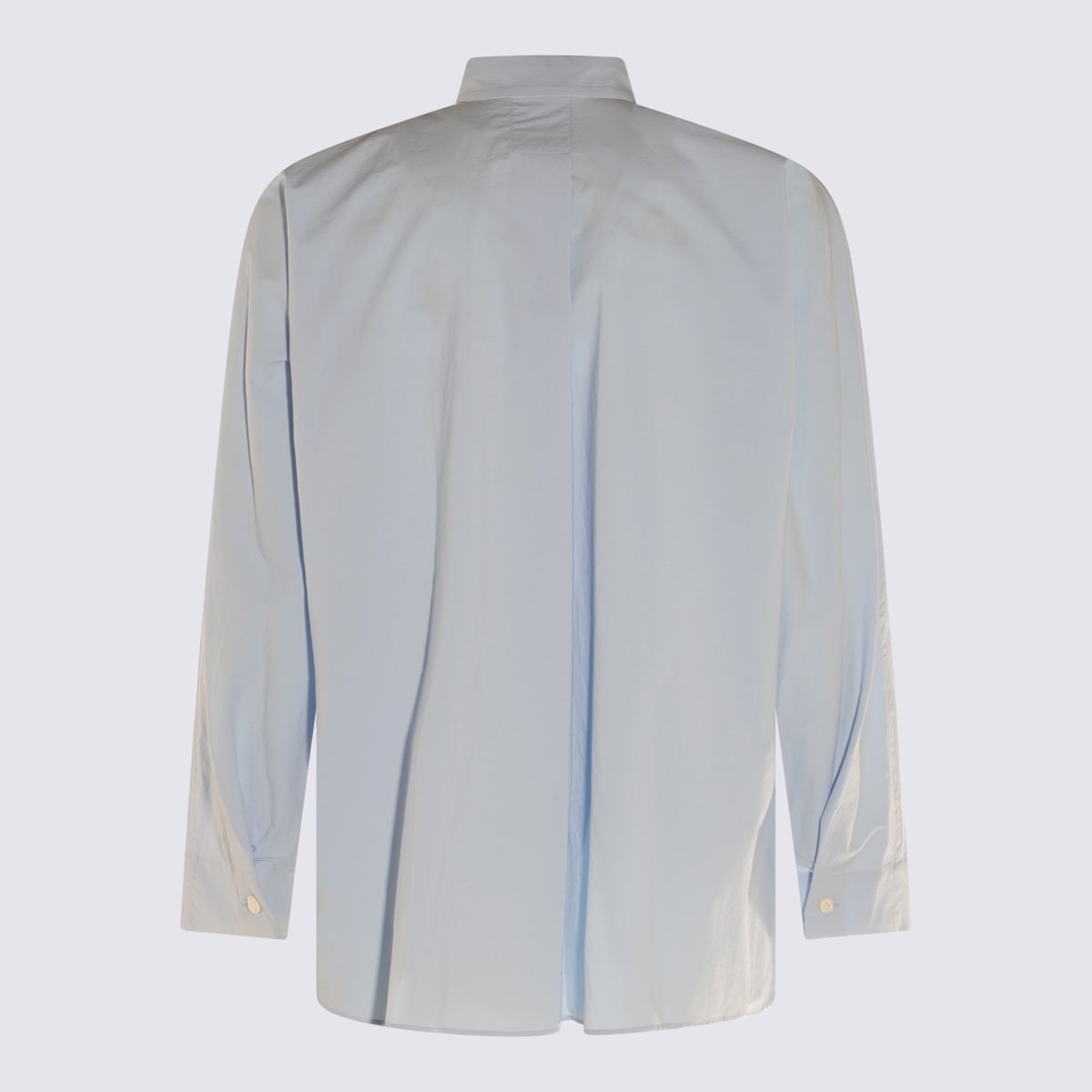 Issey Miyake Button-down Shirt With Back Yoke And Cuffs